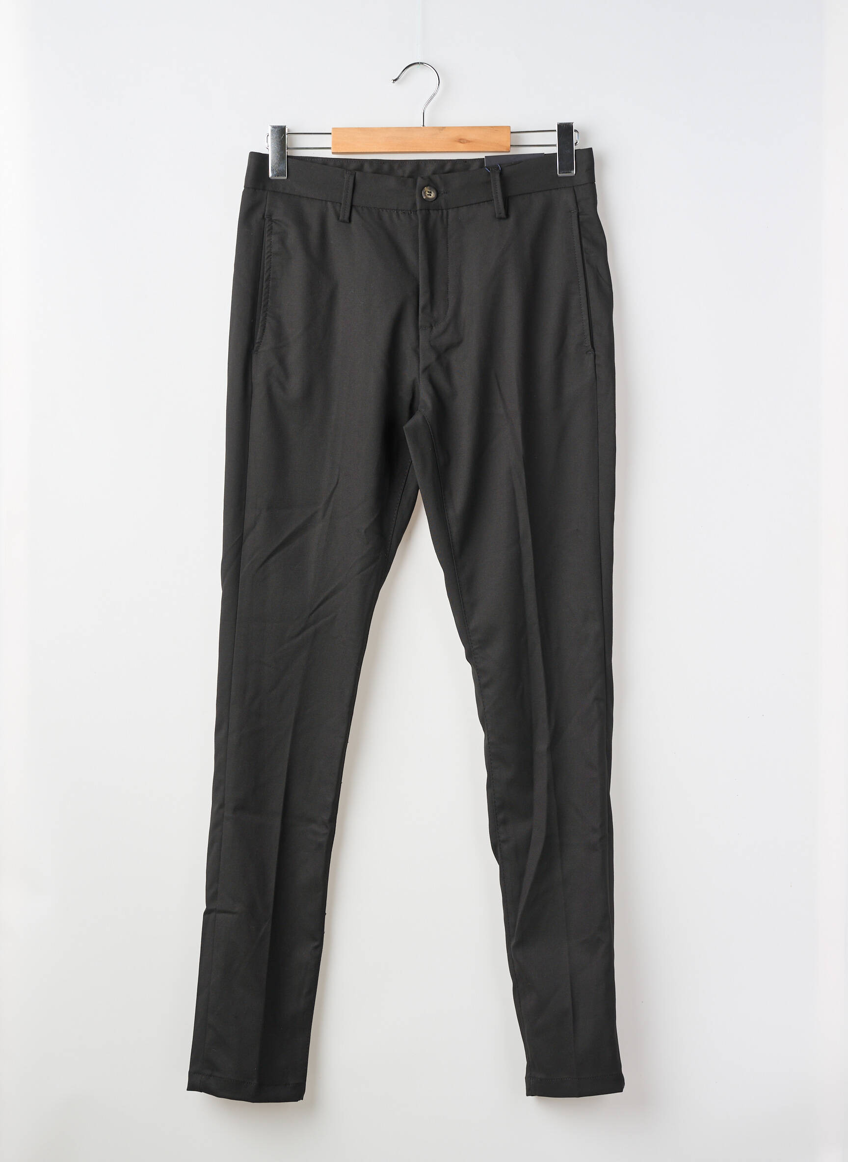 Pantalon drept negru BRUCE & BUTLER  bărbat