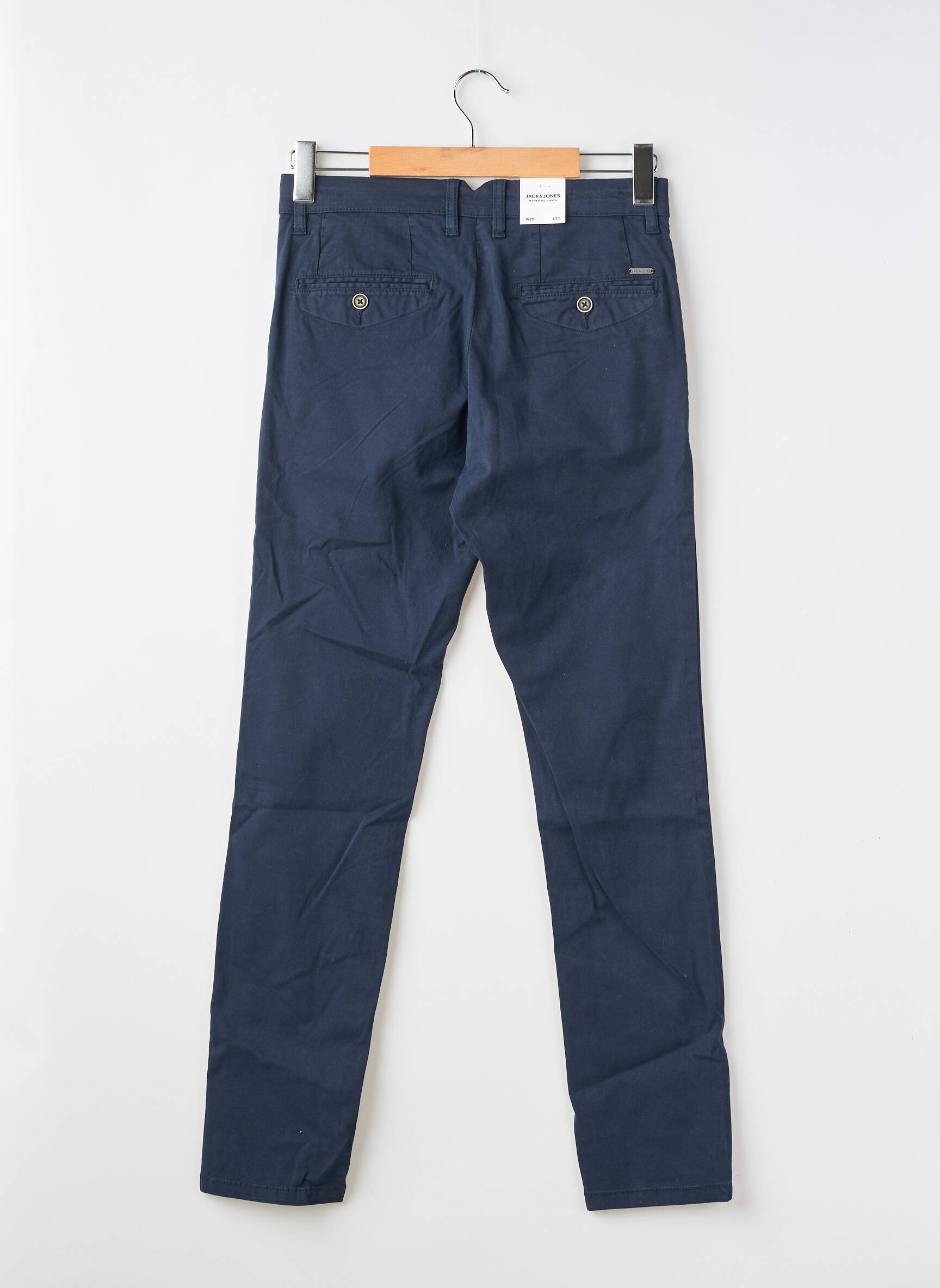 Pantalon chino albastru JACK & JONES bărbat