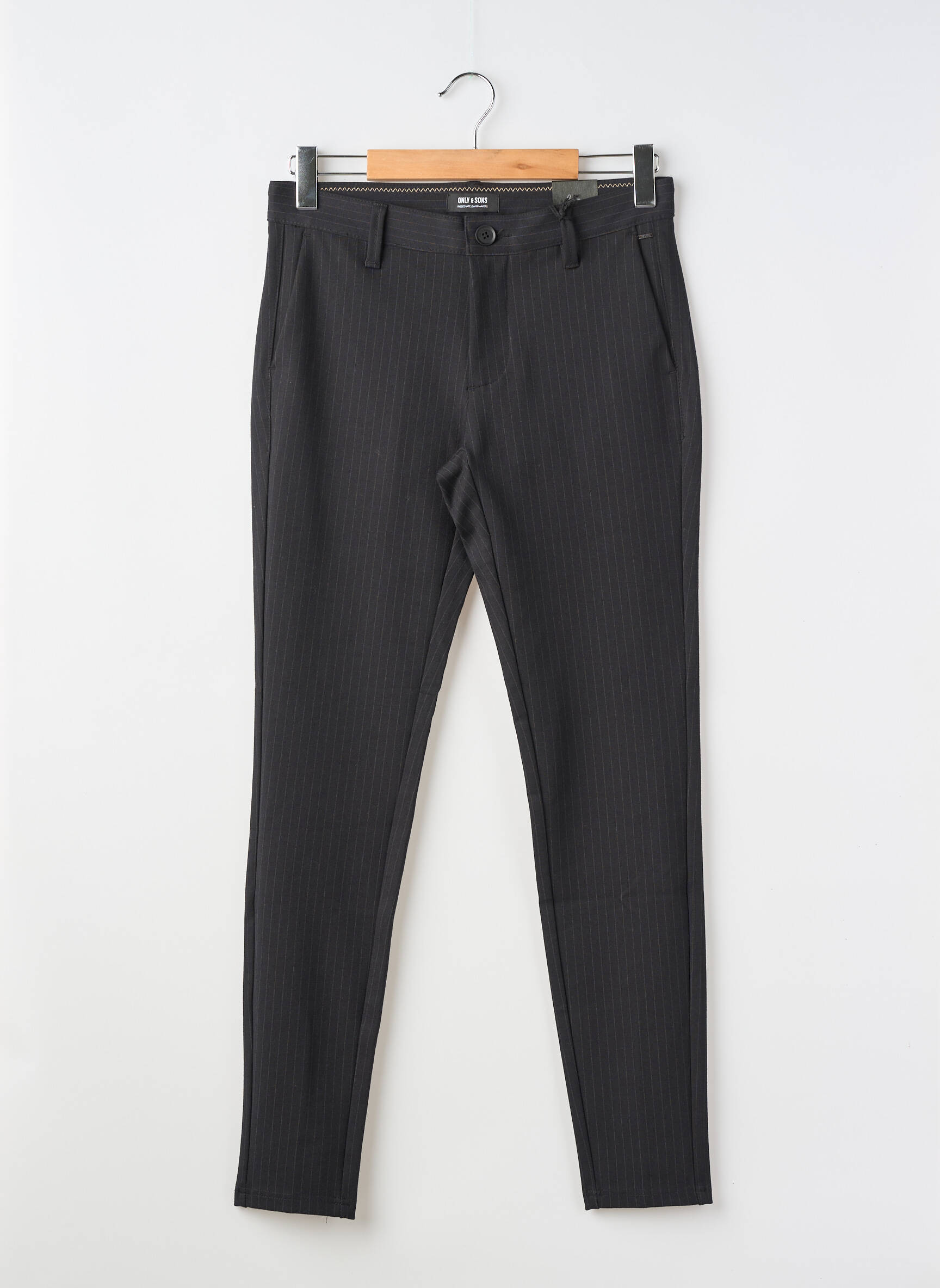 Pantalon drept negru ONLY&SONS bărbat