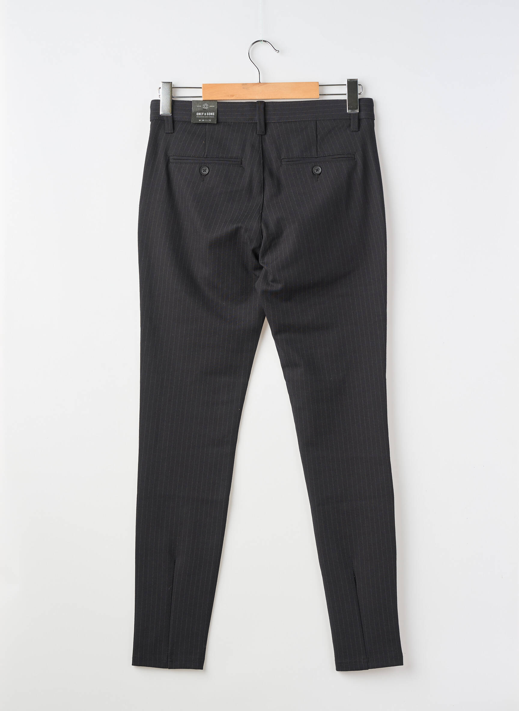Pantalon drept negru ONLY&SONS bărbat