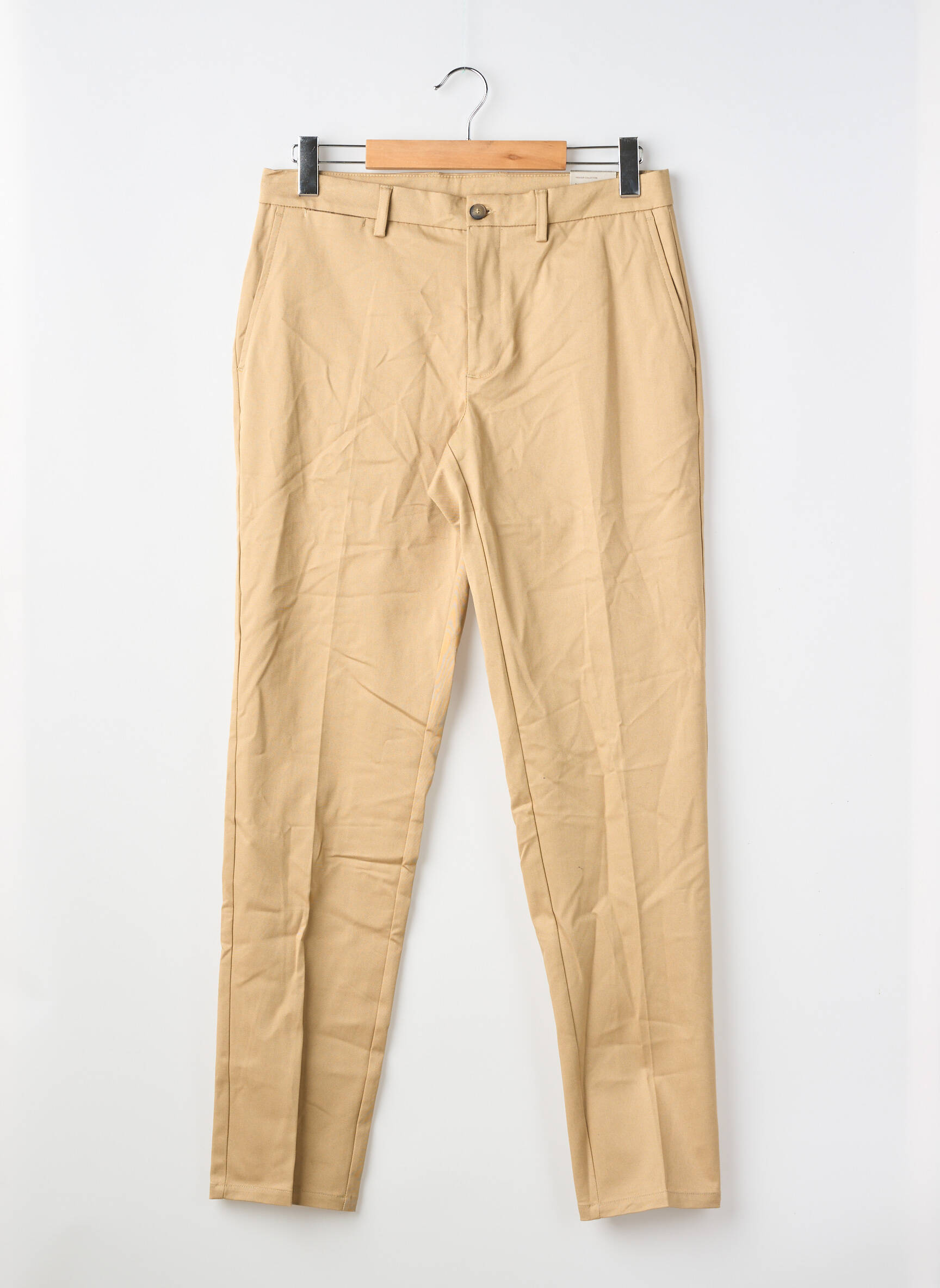 Pantalon chino maro MANGO bărbat