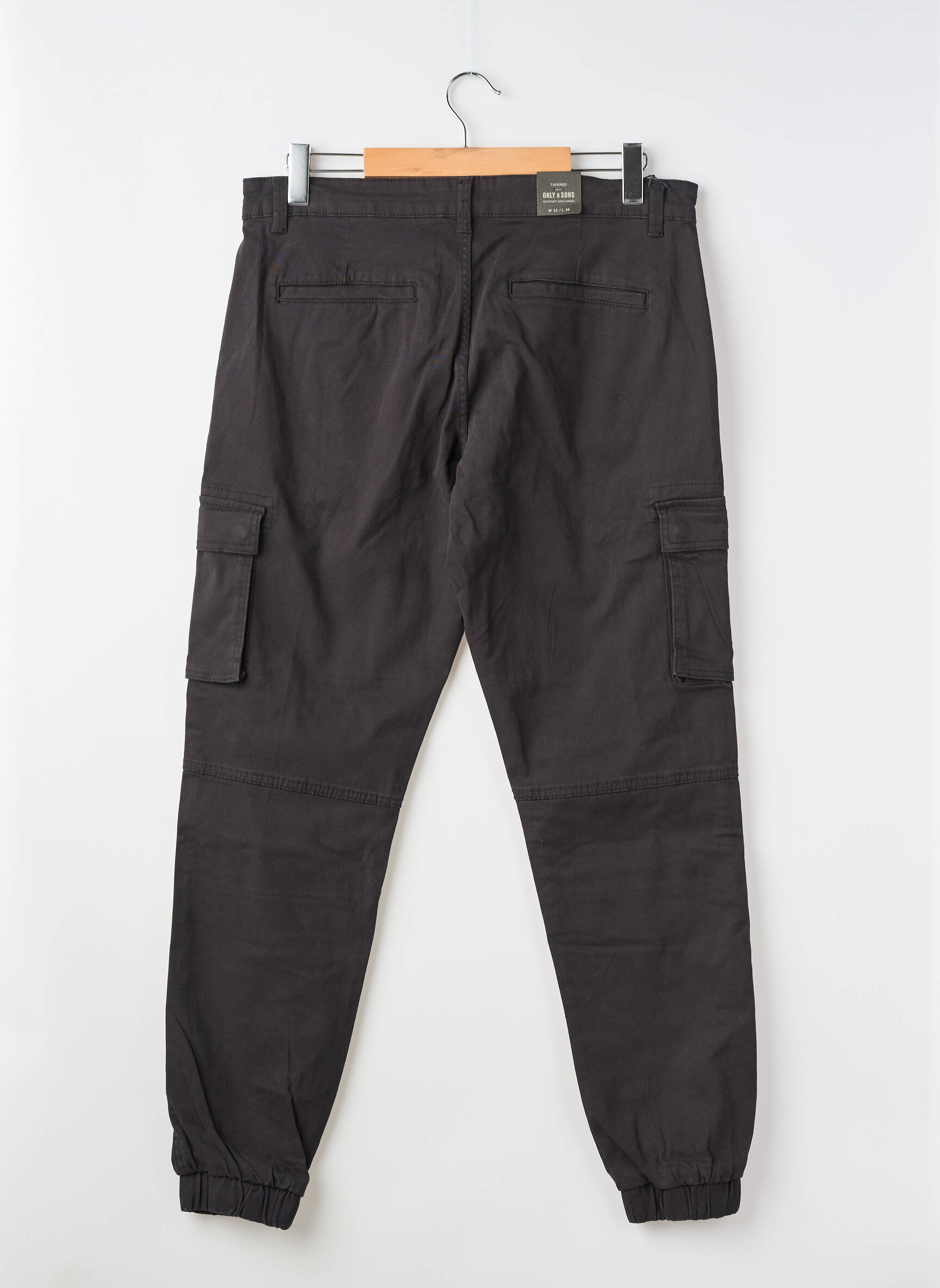 Pantalon cargo negru ONLY&SONS bărbat