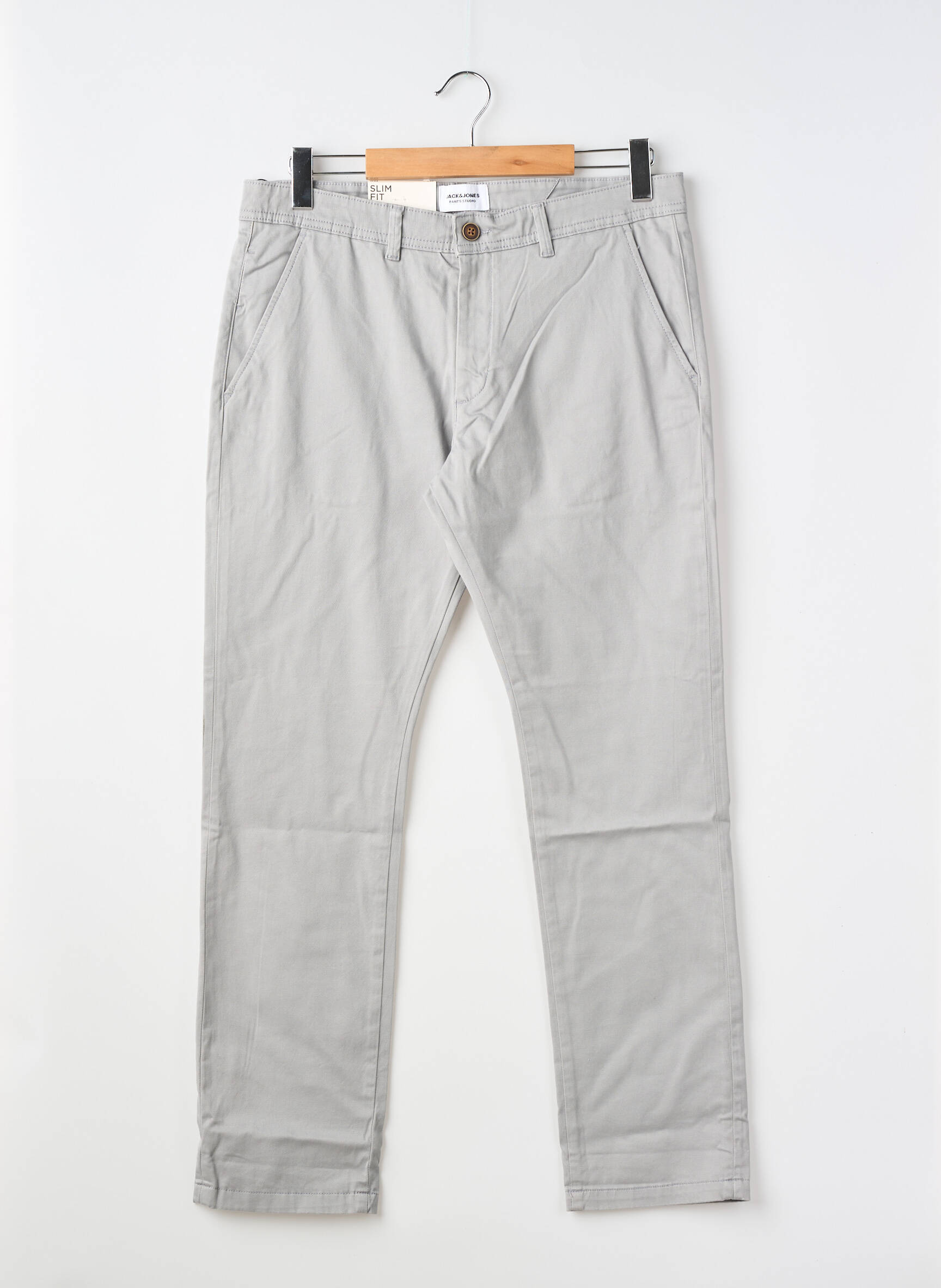 Pantalon chino gri JACK & JONES bărbat