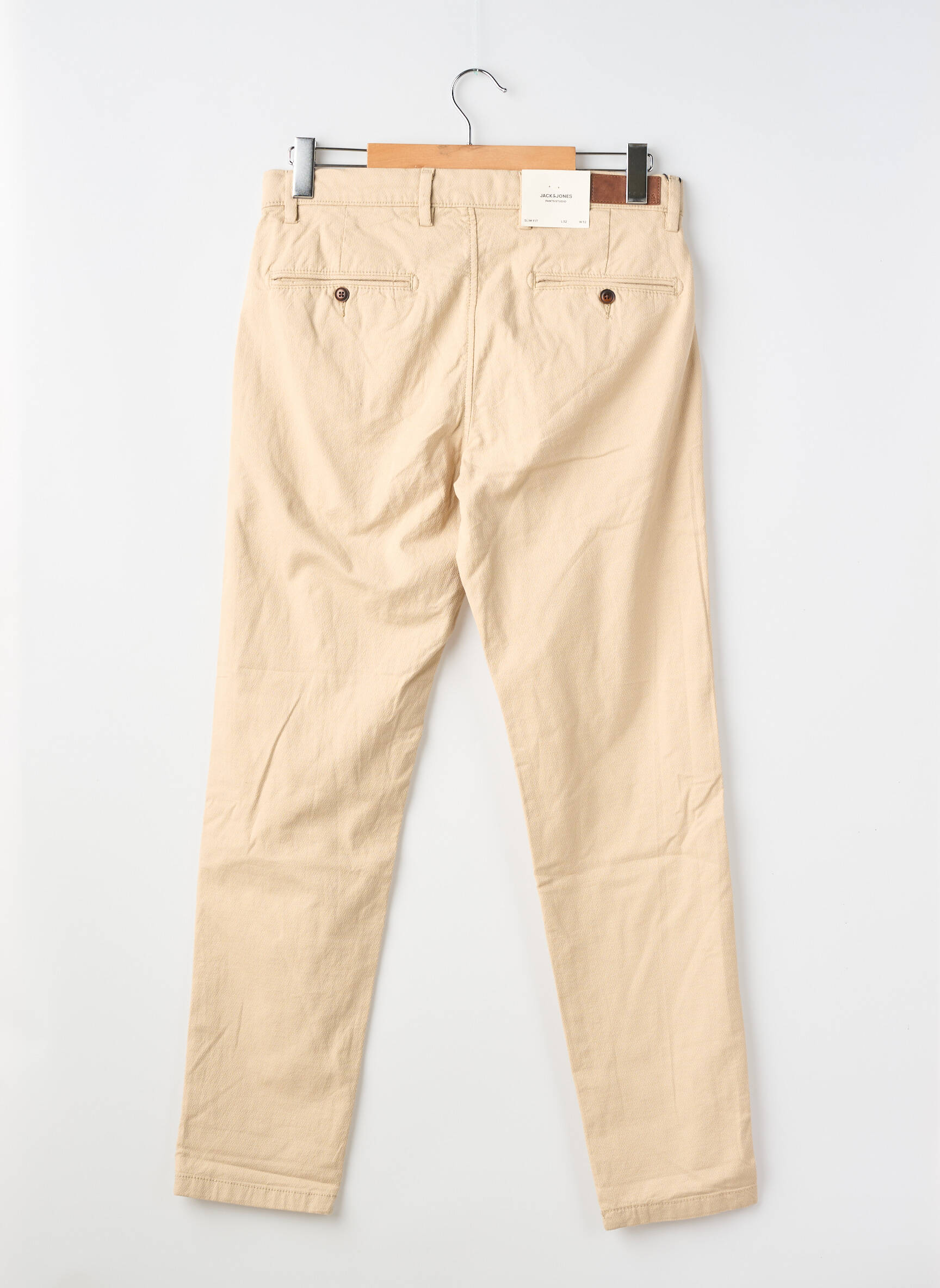 Pantalon chino bej JACK & JONES bărbat