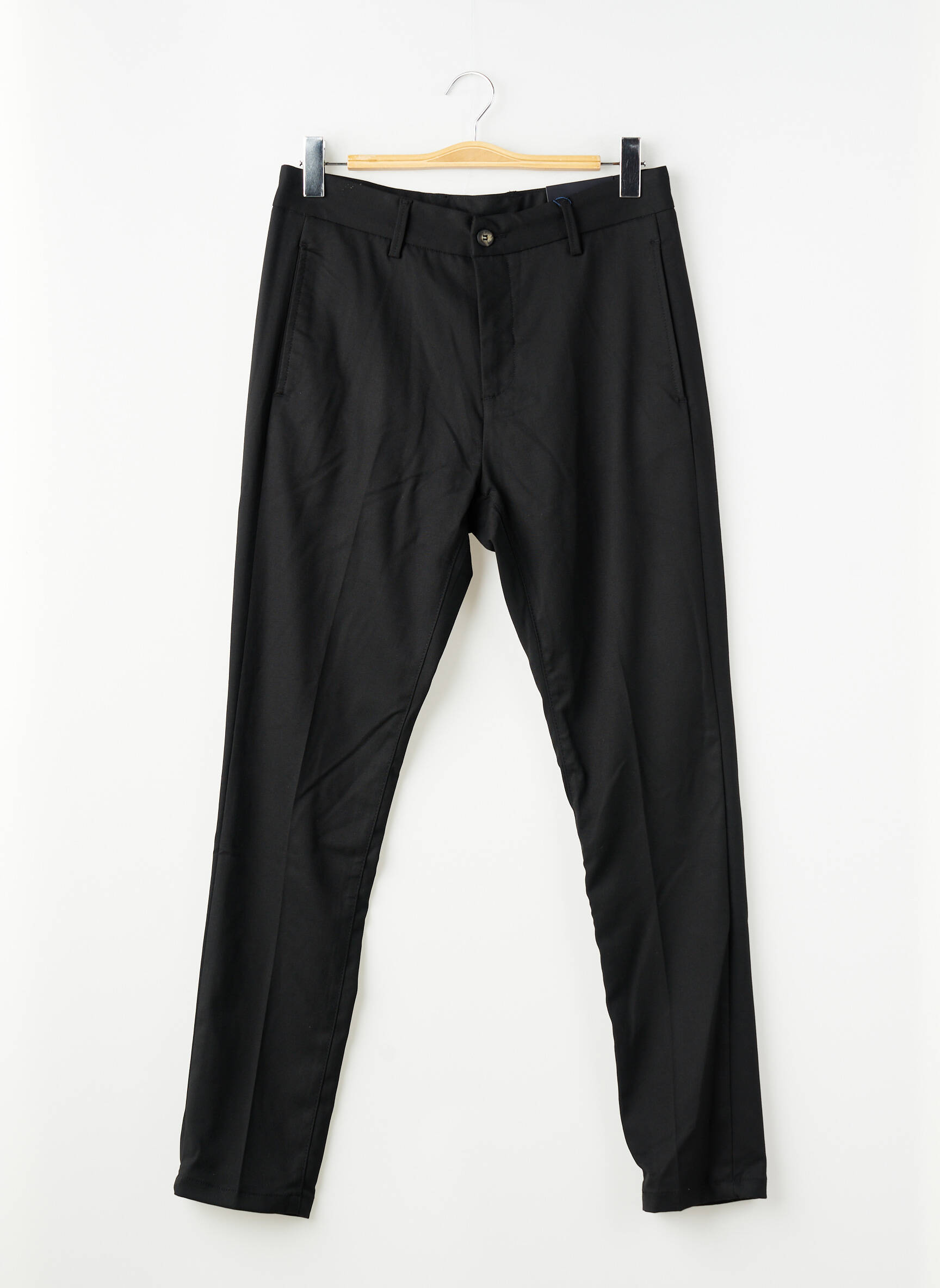 Pantalon drept negru BRUCE & BUTLER  bărbat