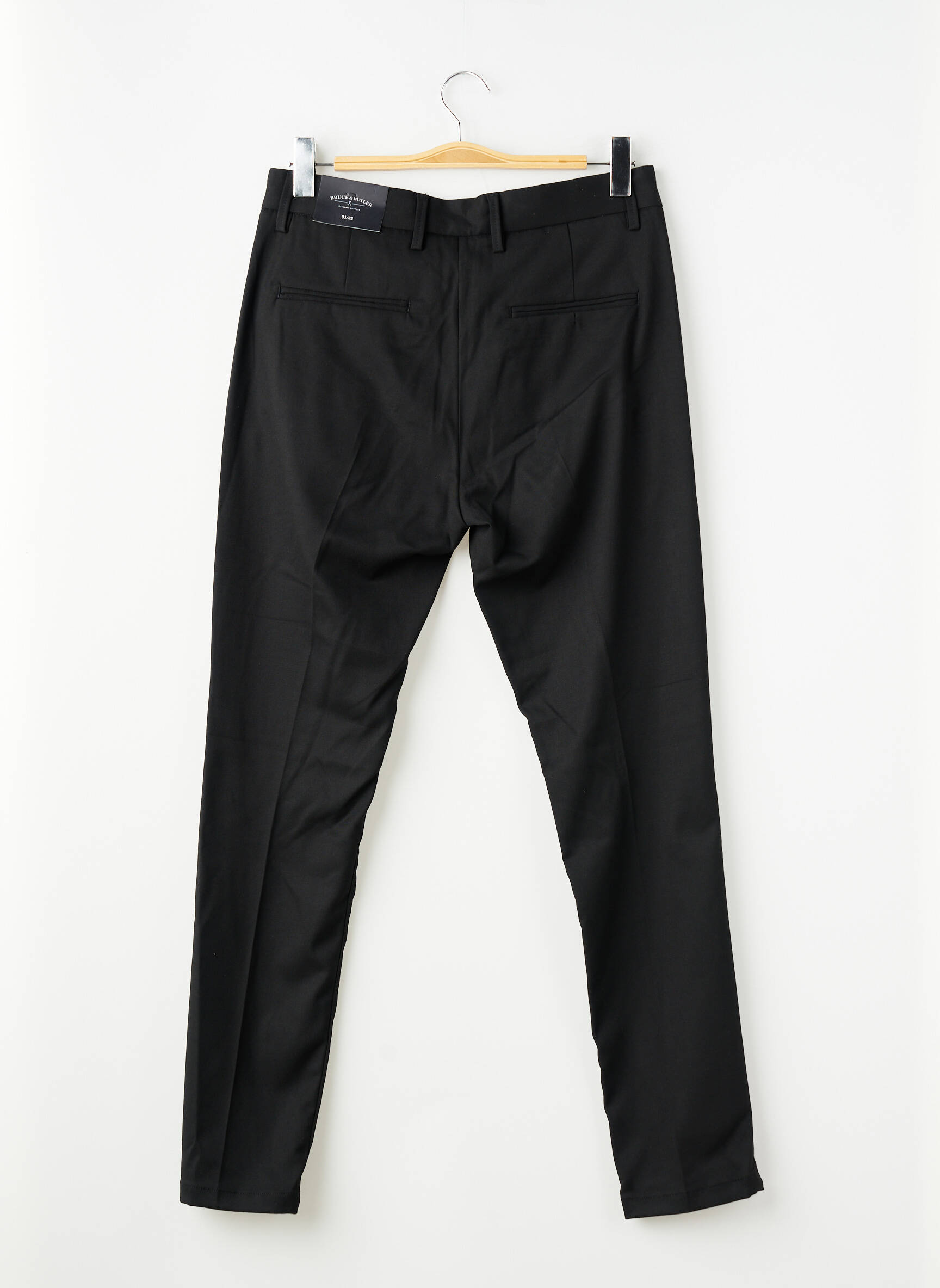 Pantalon drept negru BRUCE & BUTLER  bărbat