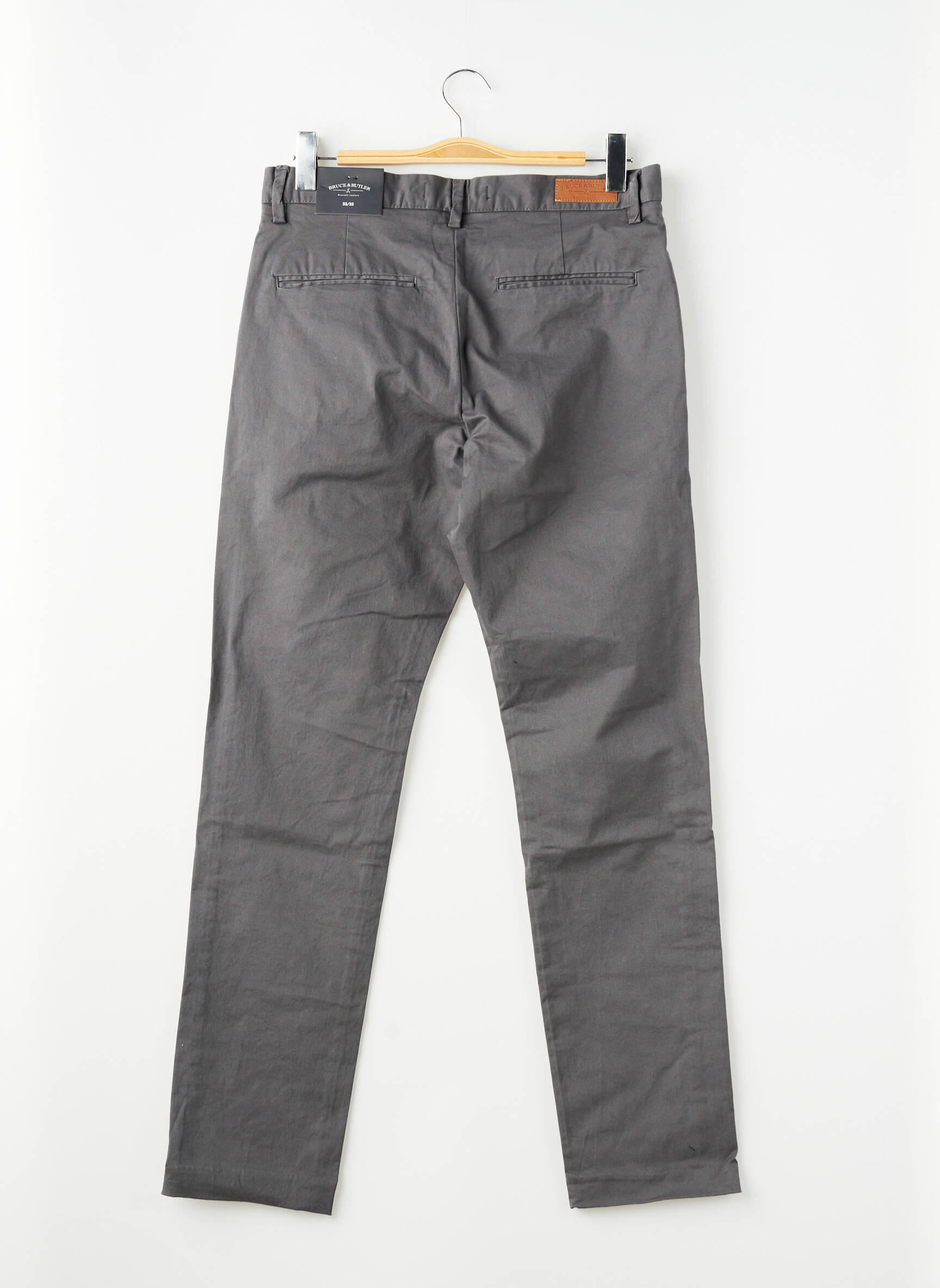 Pantalon chino gri BRUCE & BUTLER  bărbat