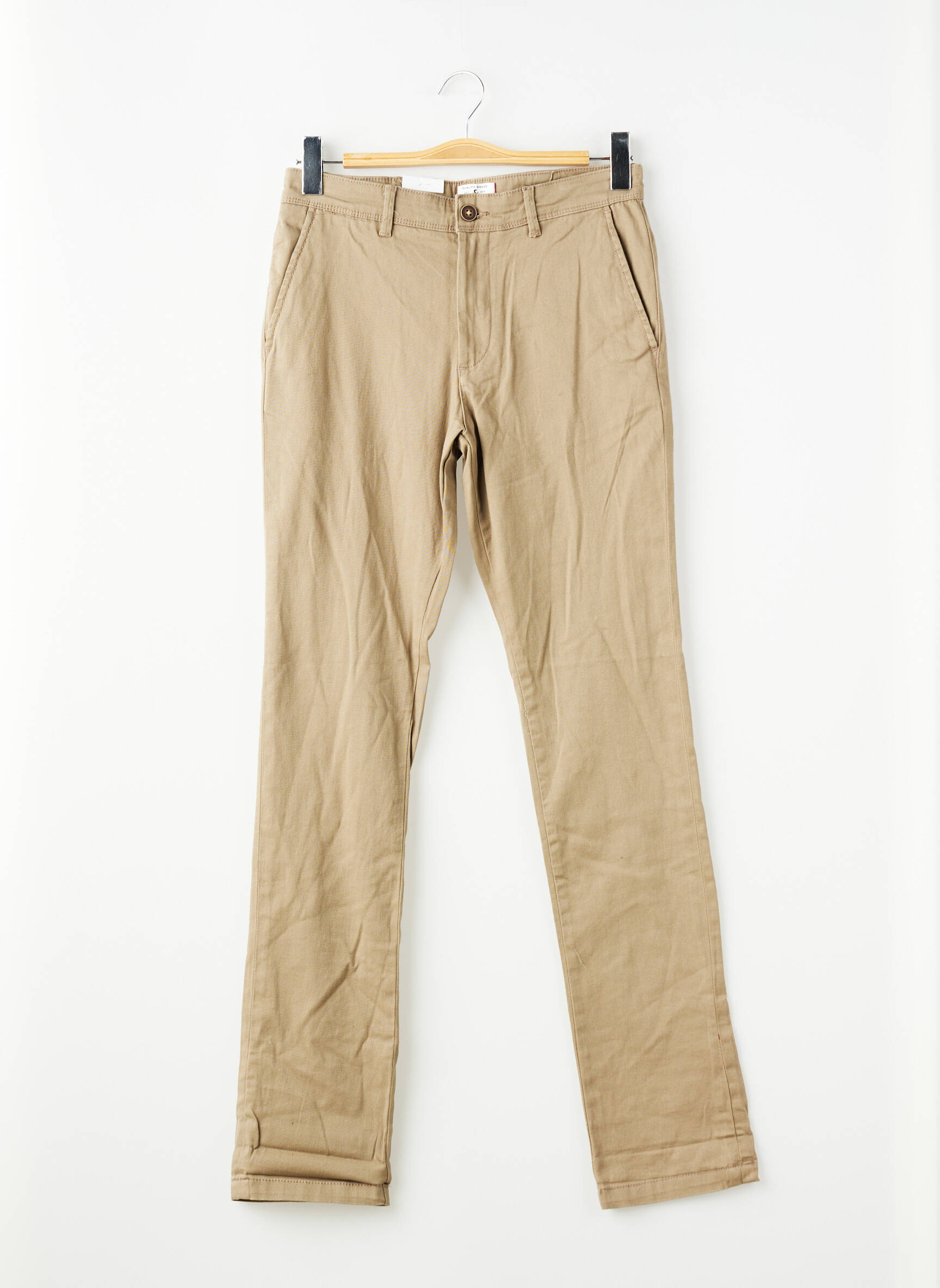 Pantalon chino bej JACK & JONES bărbat