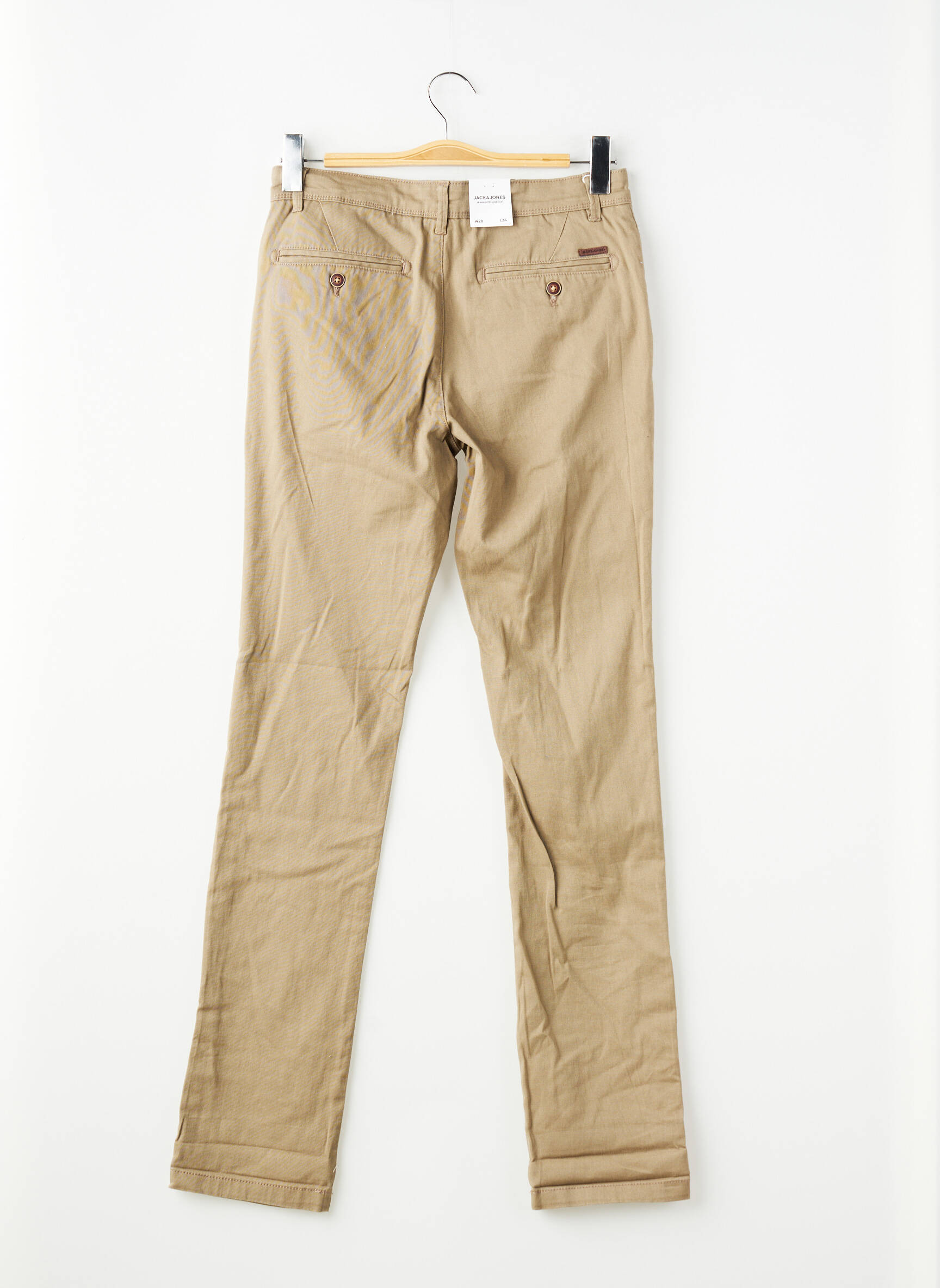 Pantalon chino bej JACK & JONES bărbat