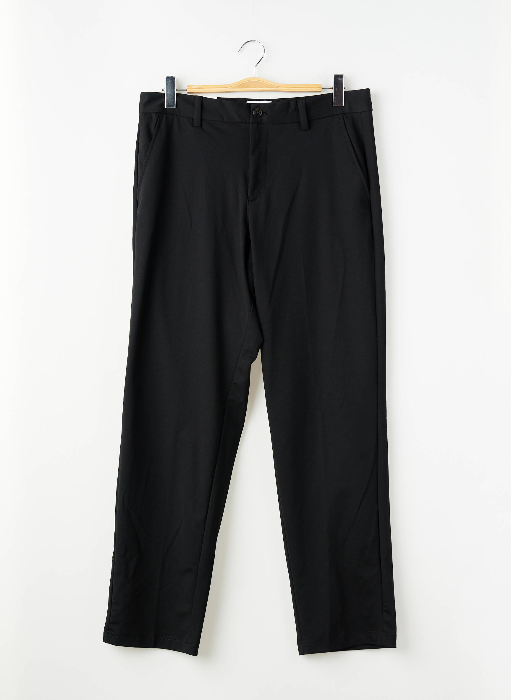 Pantalon drept negru JACK & JONES bărbat