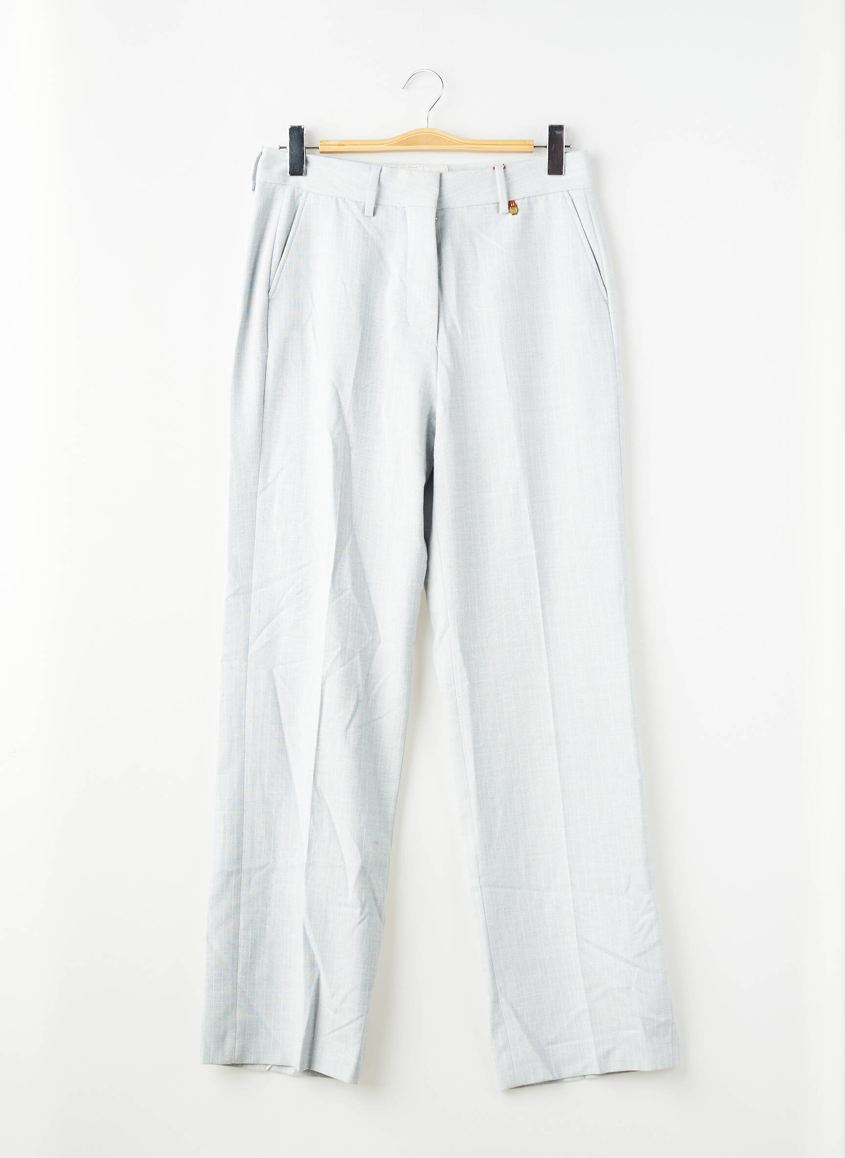 Pantalon drept albastru LE FABULEUX MARCEL DE BRUXELLES femeie
