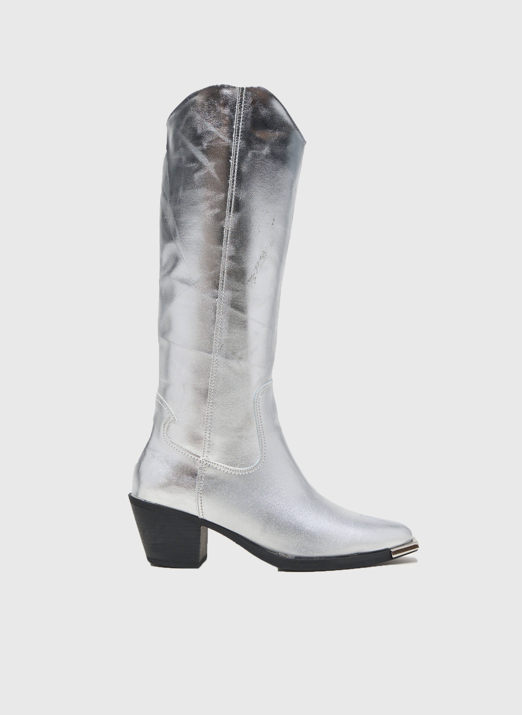 Cizme argintiu ASTRID BLACK LABEL femeie
