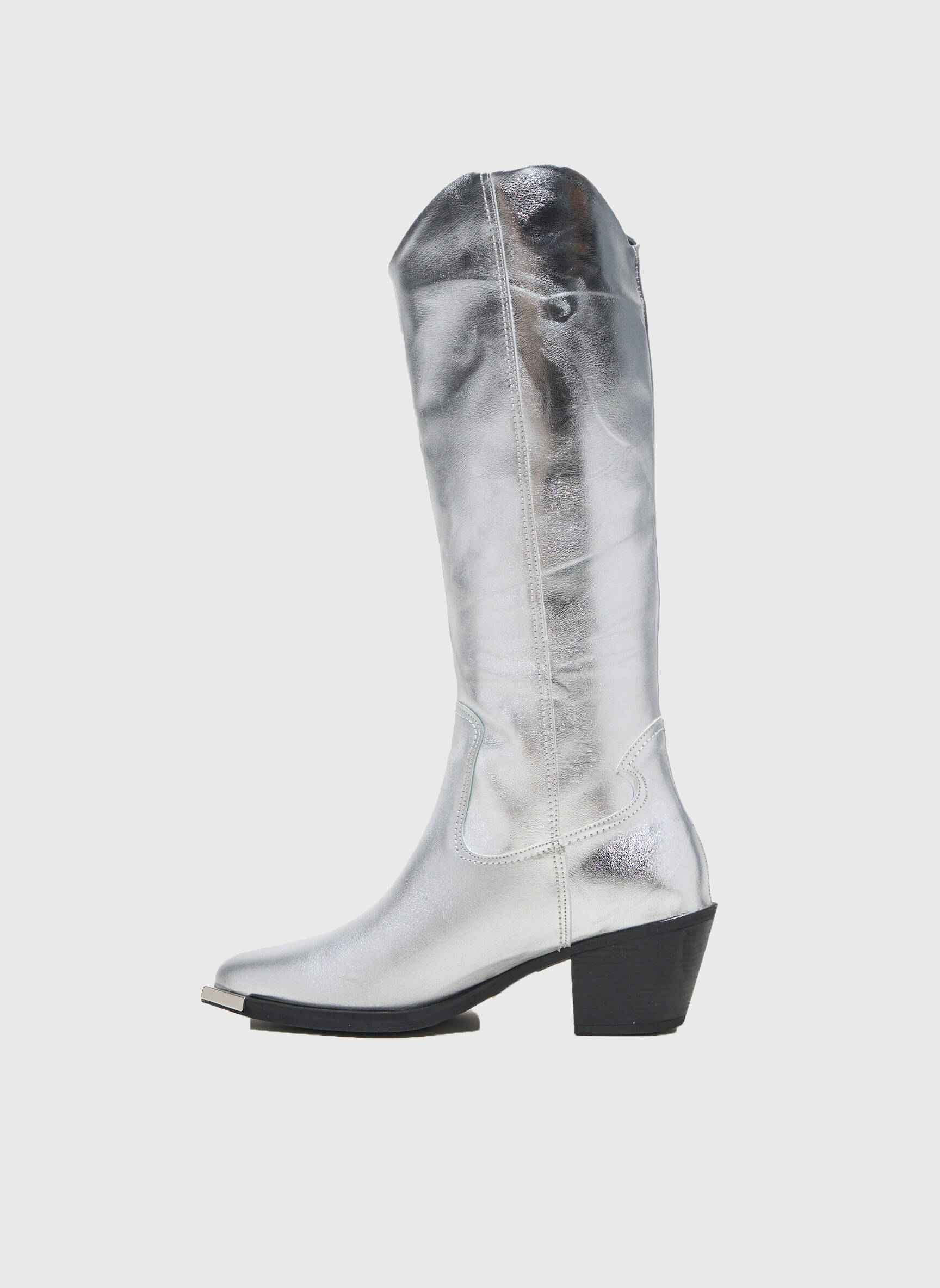 Cizme argintiu ASTRID BLACK LABEL femeie