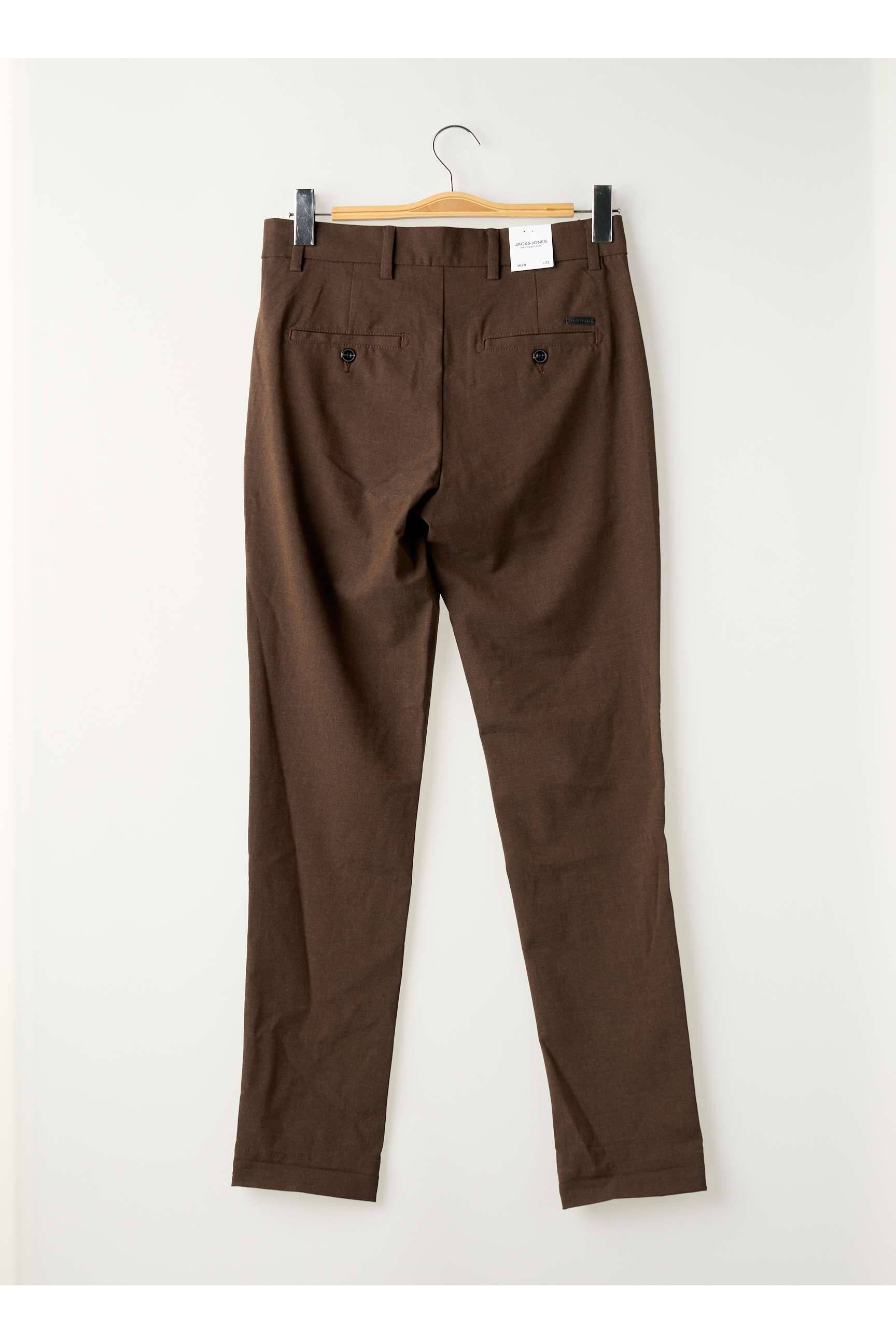 Pantalon drept maro JACK & JONES bărbat