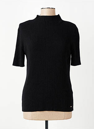 Pulover cu guler înalt negru MORE & MORE femeie