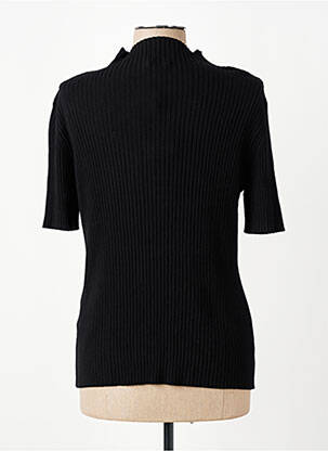 Pulover cu guler înalt negru MORE & MORE femeie