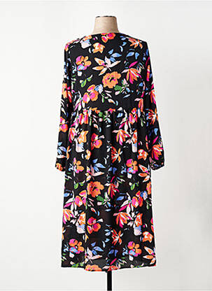 Rochie midi mâneci lungi mâneci lungi negru CARMAKOMA femeie