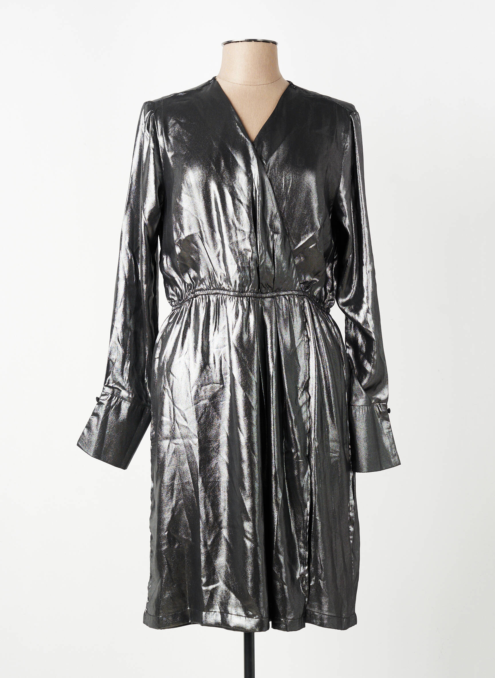Rochie midi argintiu MEXX femeie