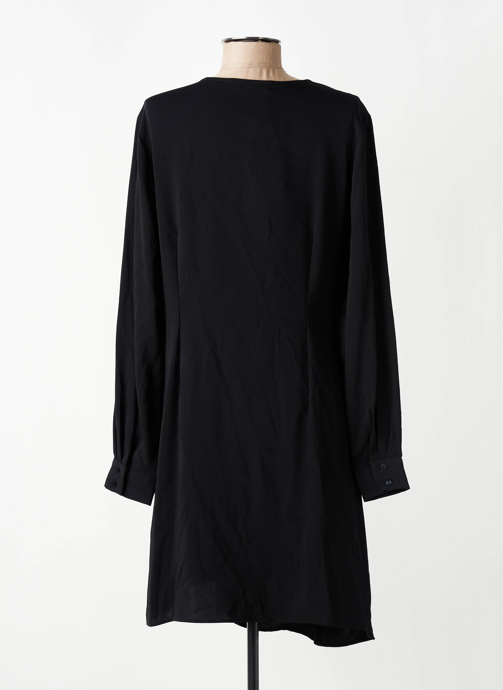 Rochie midi negru MANGO femeie