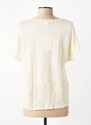 Tricou bej MANGO femeie
