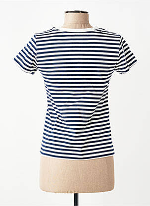 Tricou albastru MANGO femeie