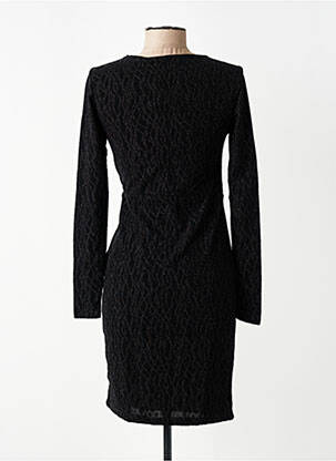 Rochie midi guler rotund negru VERO MODA femeie