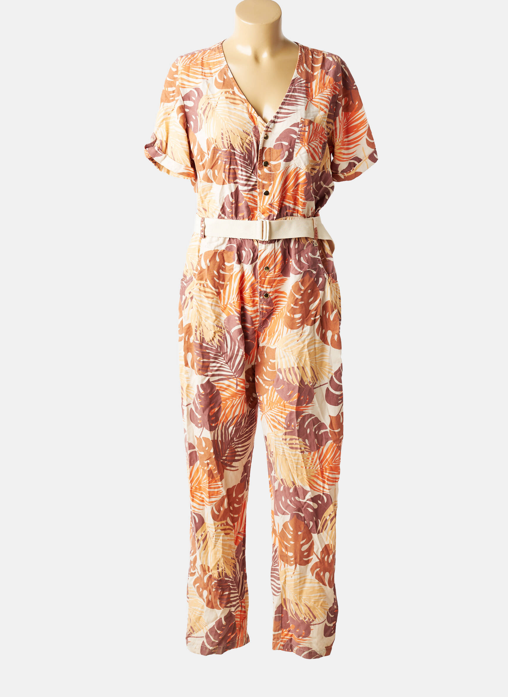 Salopetă-pantalon maro KOCCA femeie