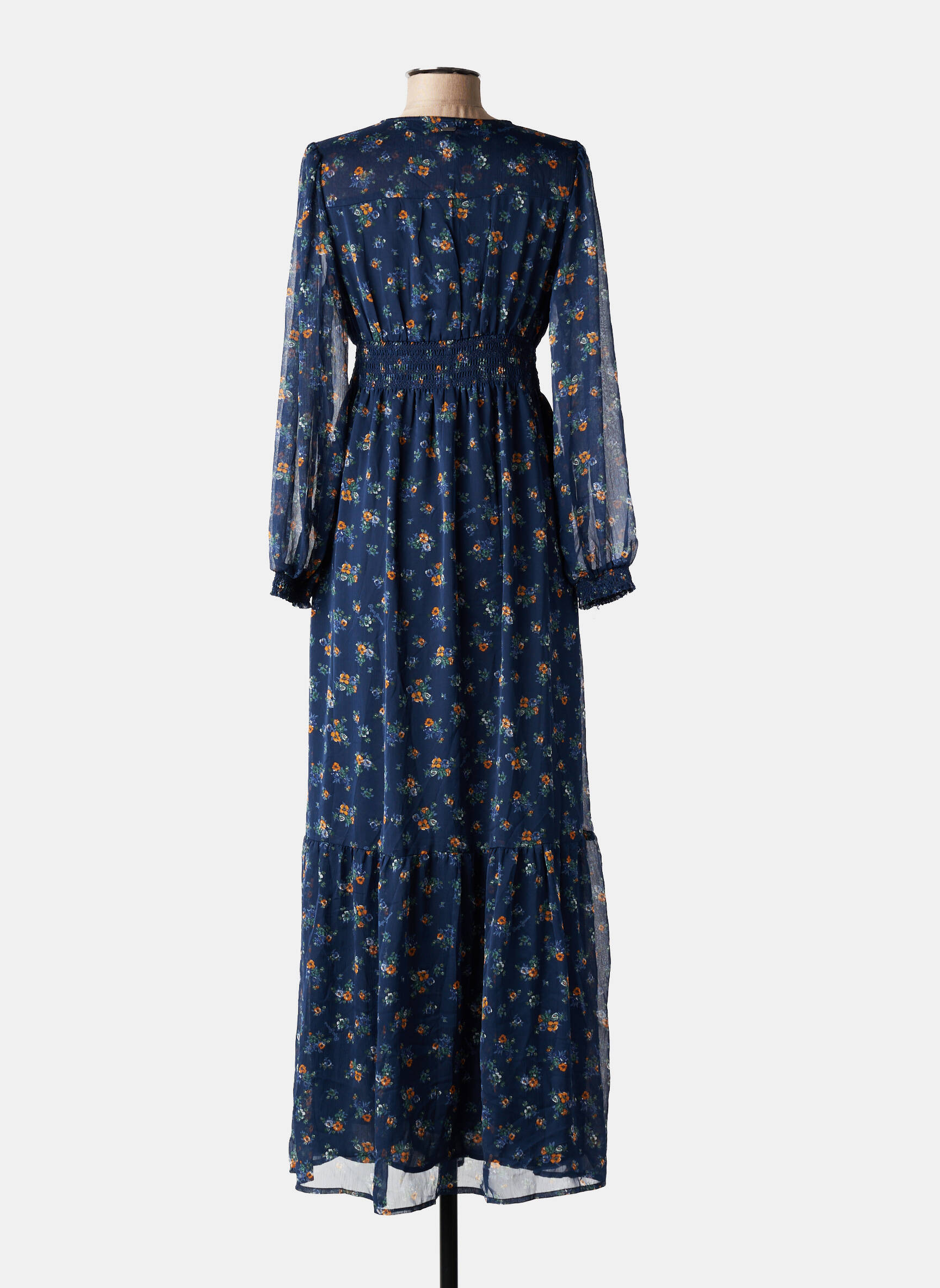 Rochie lungă albastru PEPE femeie