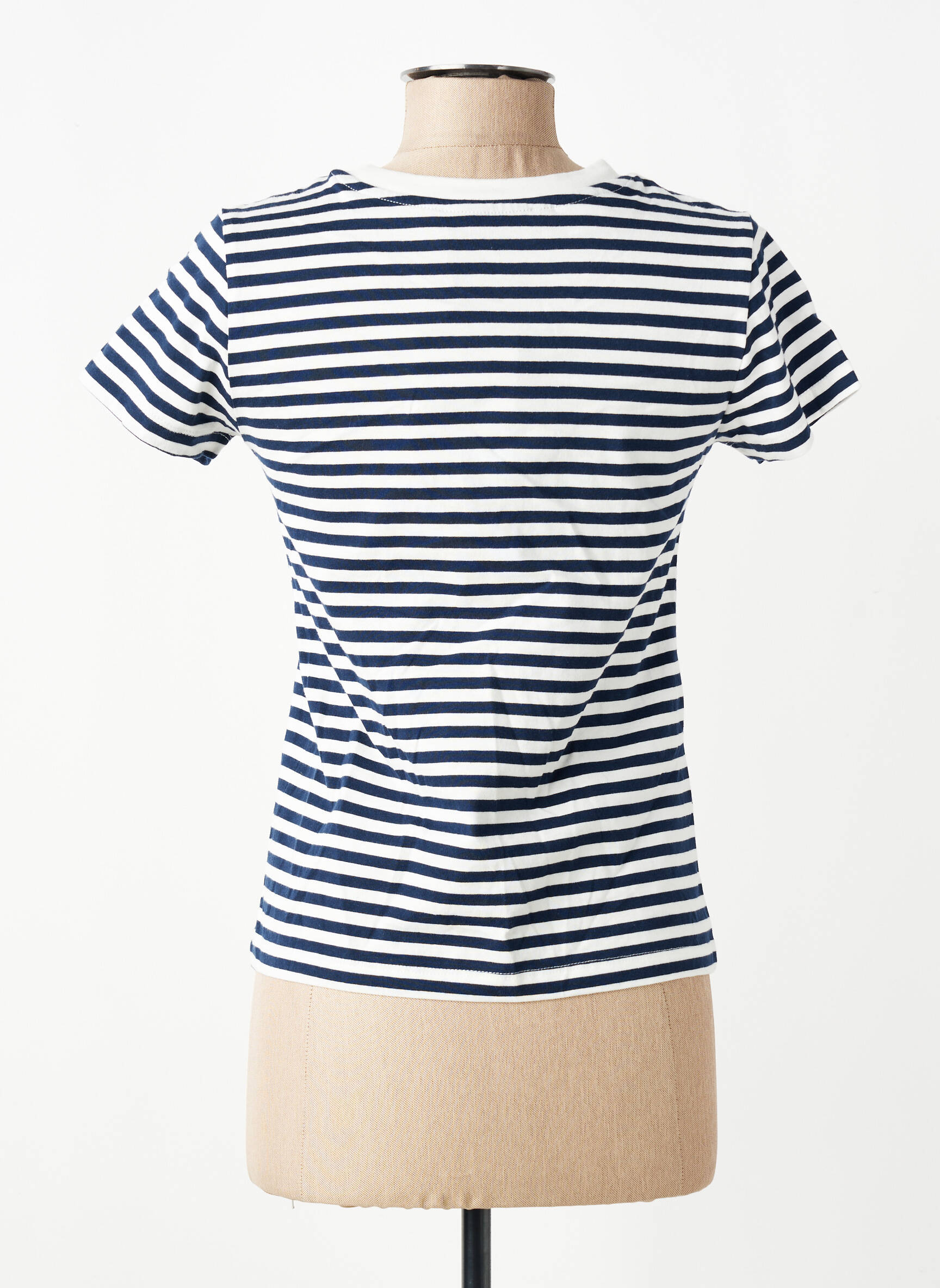 Tricou albastru MANGO femeie