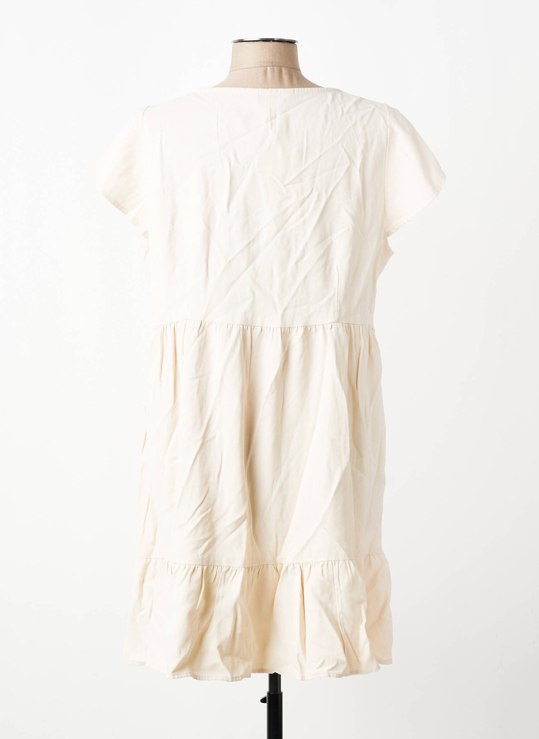 Rochie scurtă bej ONLY femeie