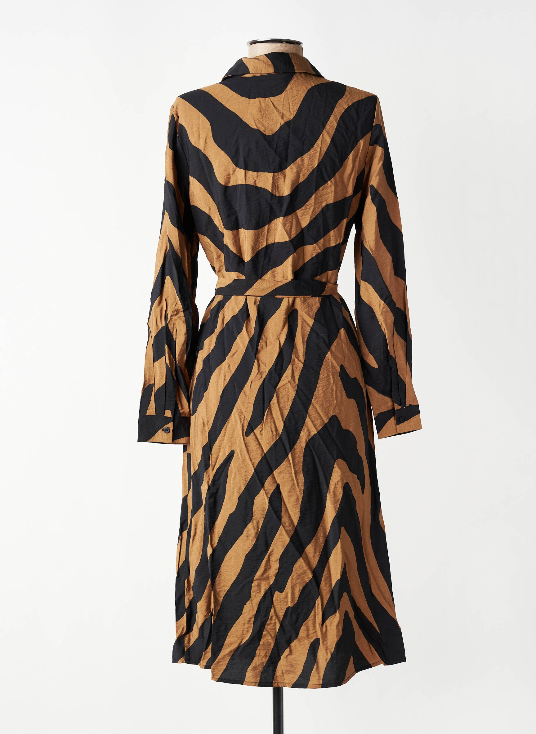 Rochie lungă maro VILA femeie