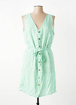 Rochie scurtă fără mâneci fără mâneci verde VERO MODA femeie
