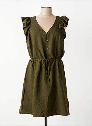 Rochie scurtă verde NAF NAF femeie