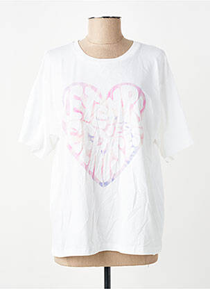 Tricou alb LE TEMPS DES CERISES femeie
