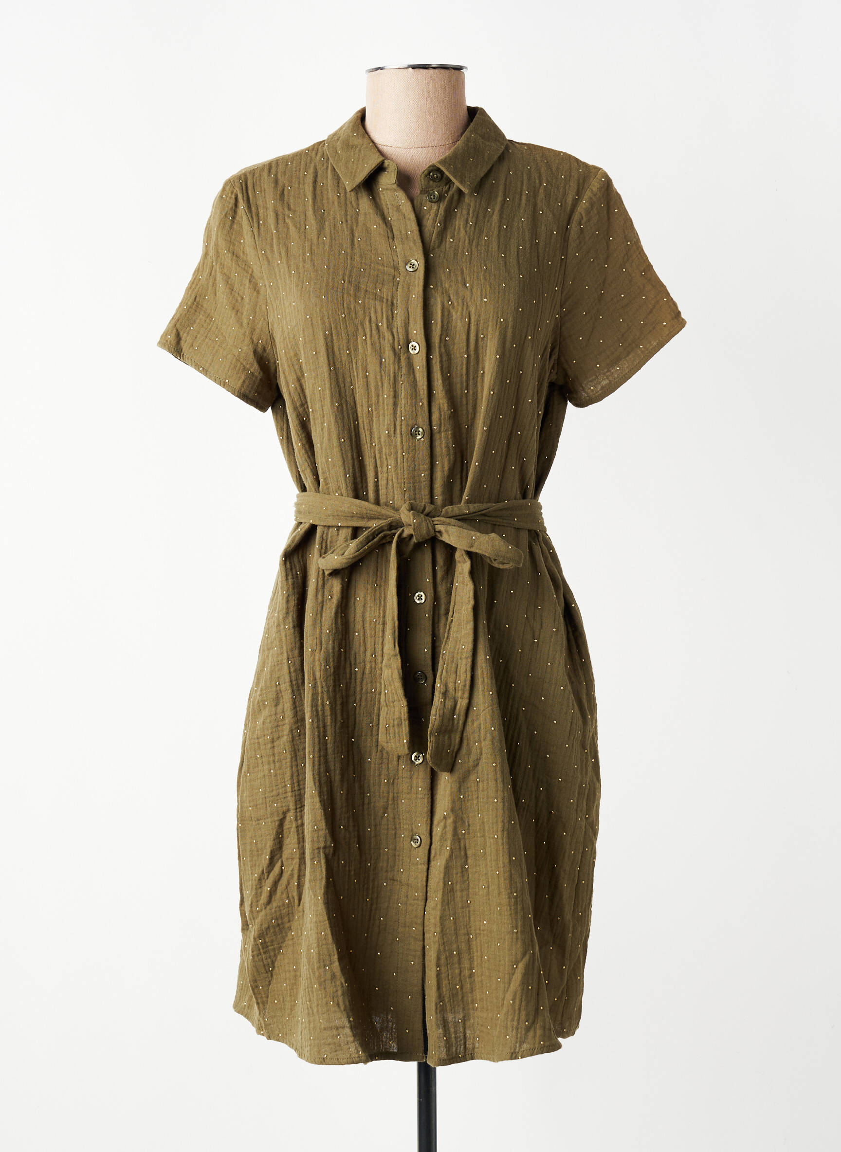 Rochie scurtă verde VERO MODA femeie