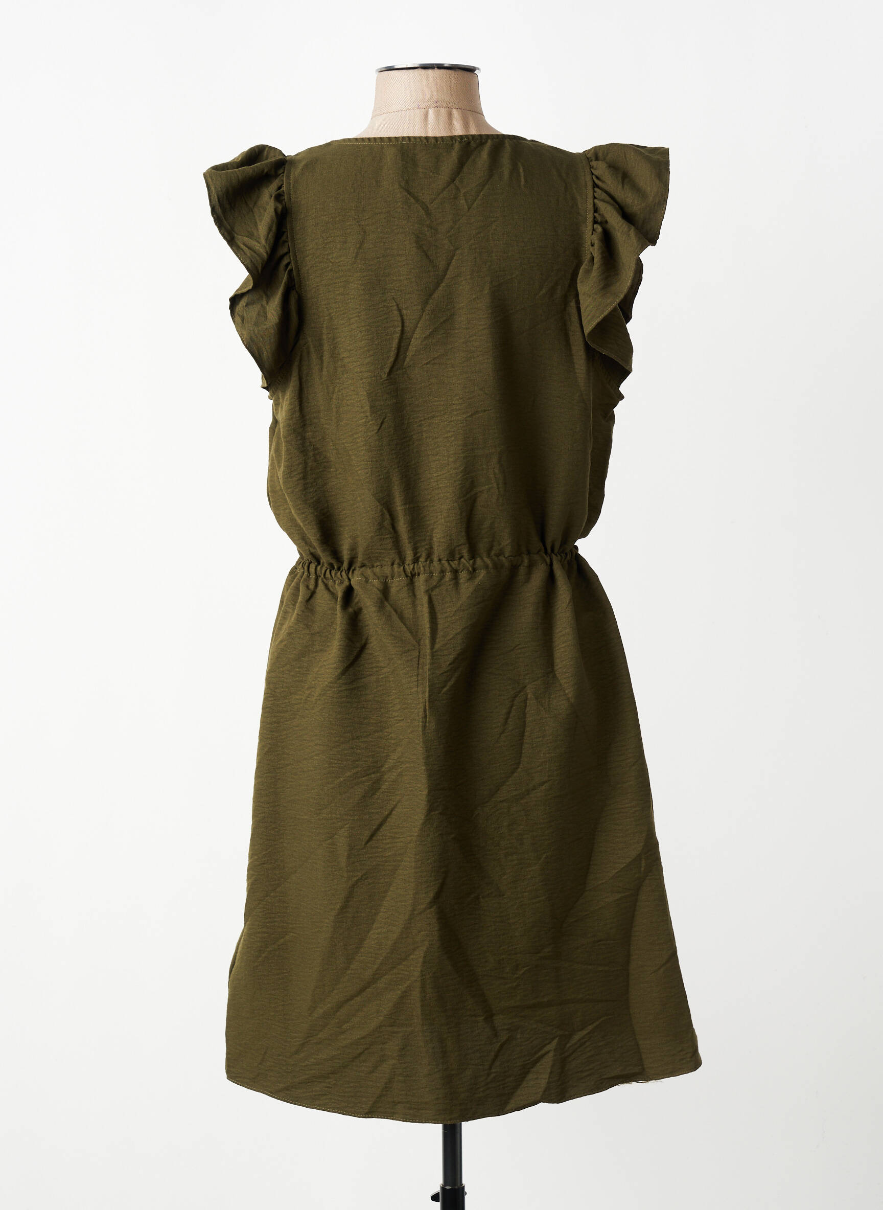 Rochie scurtă verde NAF NAF femeie