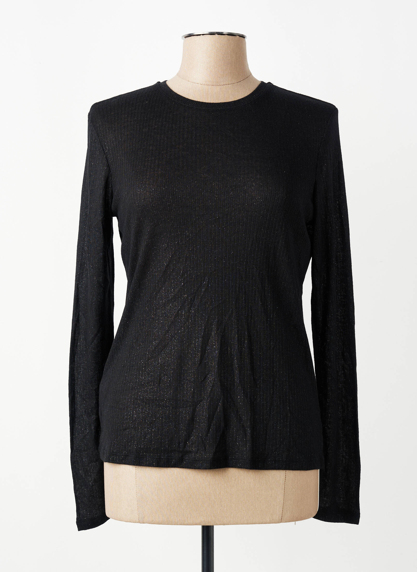 Tricou negru MANGO femeie