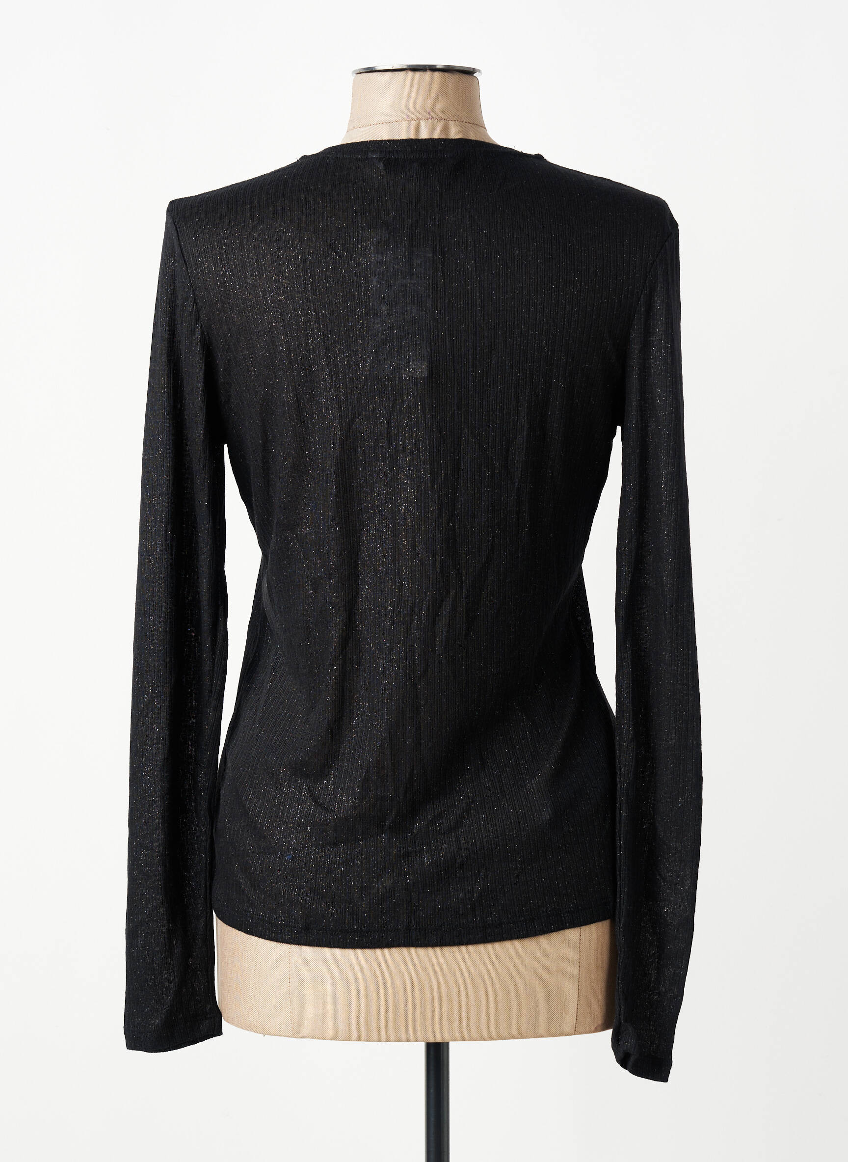 Tricou negru MANGO femeie