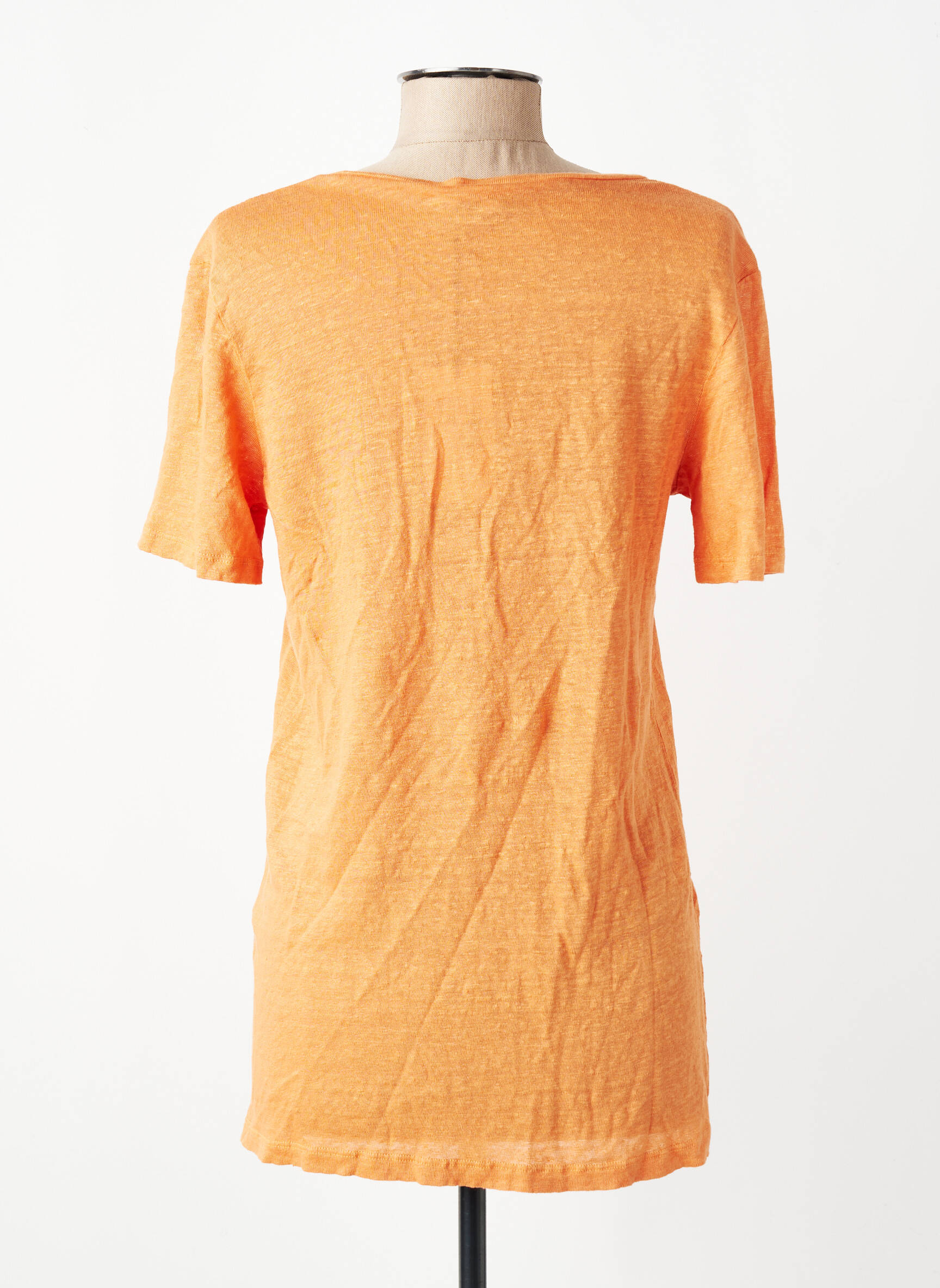 Tricou portocalie PLEASE femeie