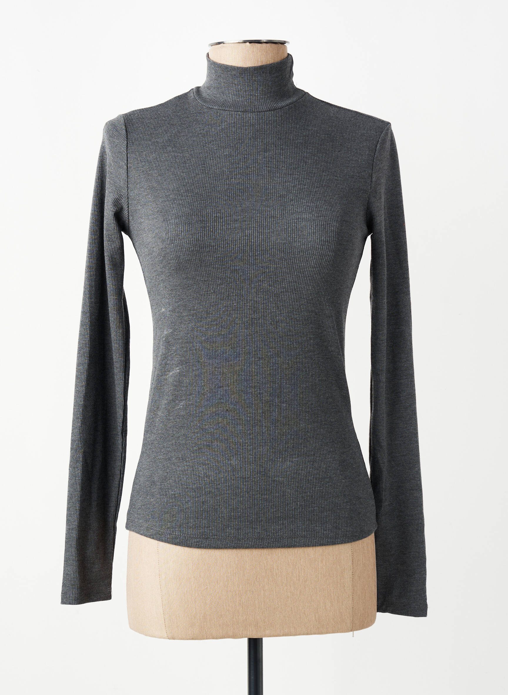 Tricou gri MANGO femeie