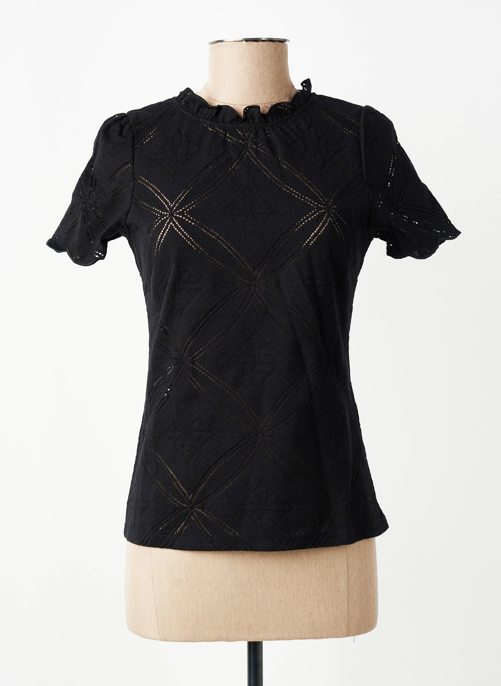 Tricou negru NAF NAF femeie