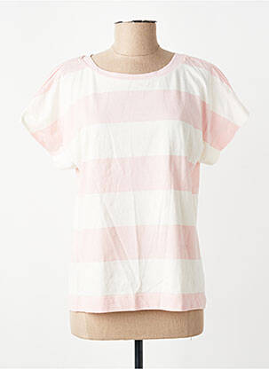 Tricou roz MANGO femeie