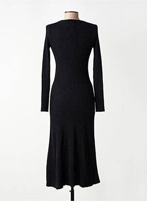 Rochie pulover negru MANGO femeie