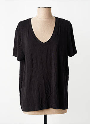 Tricou negru MANGO femeie