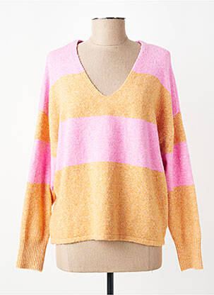 Pulover mâneci lungi mâneci lungi roz VERO MODA femeie