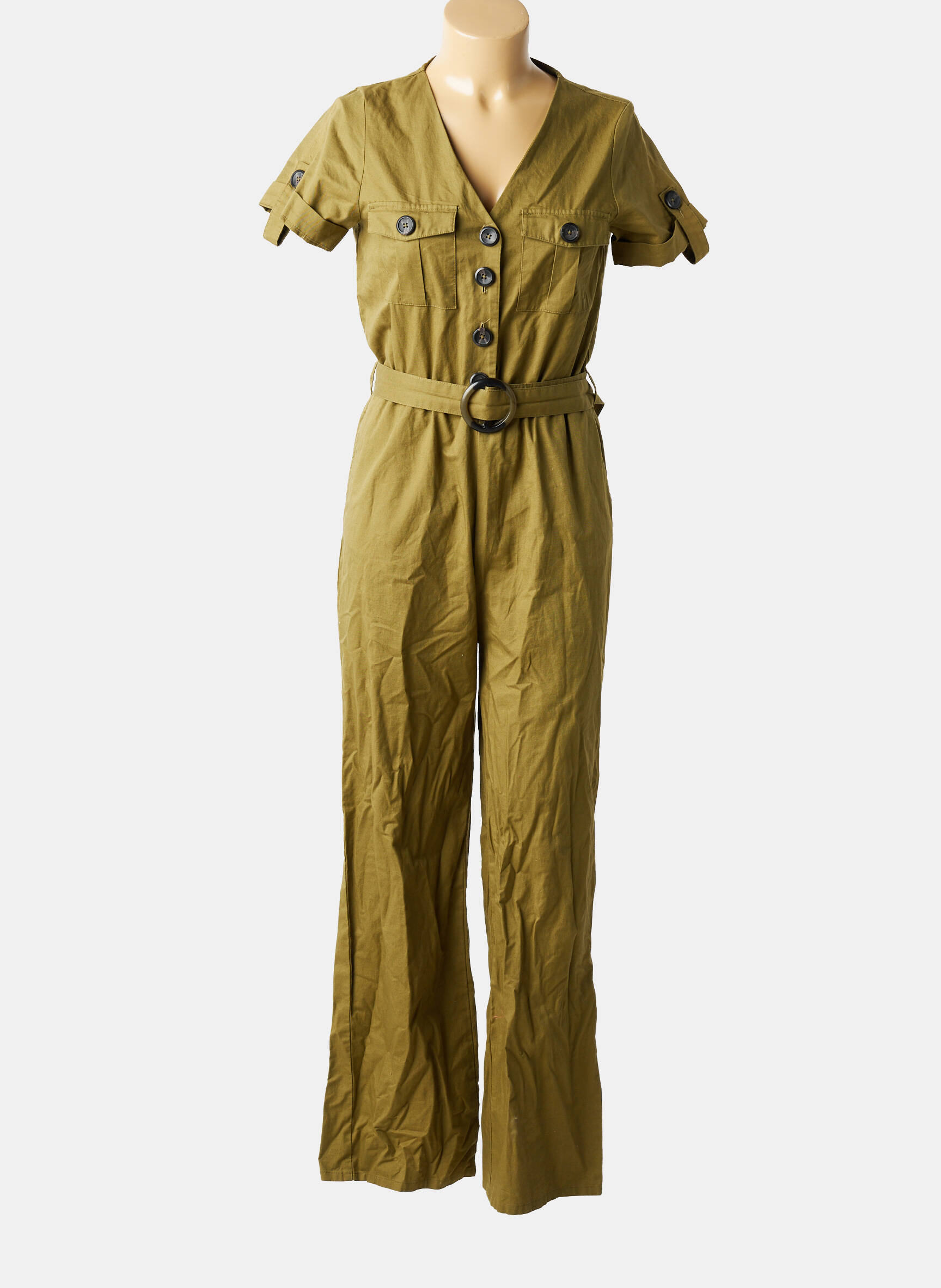 Salopetă-pantalon verde ONLY femeie