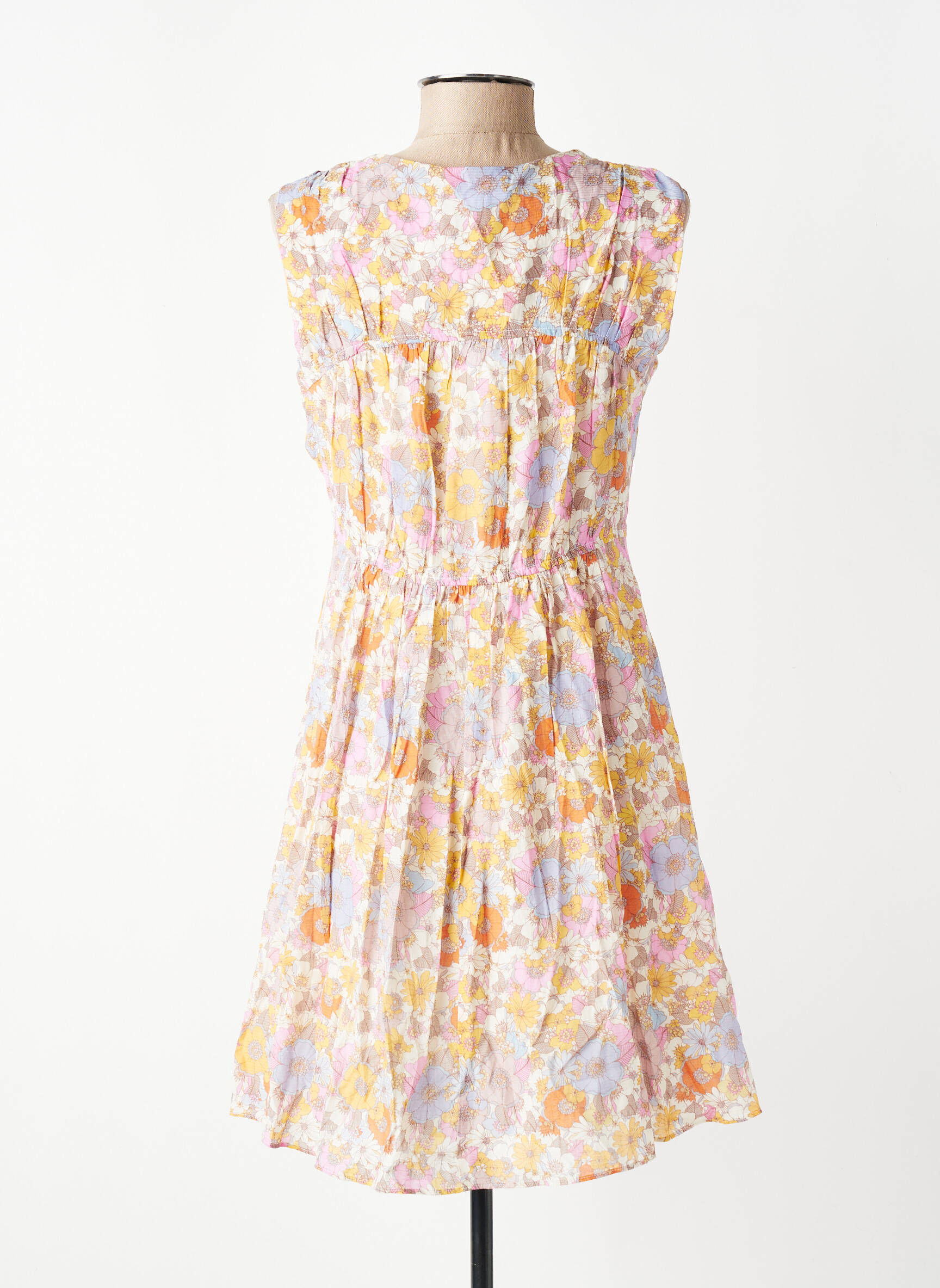 Rochie scurtă roz MANGO femeie