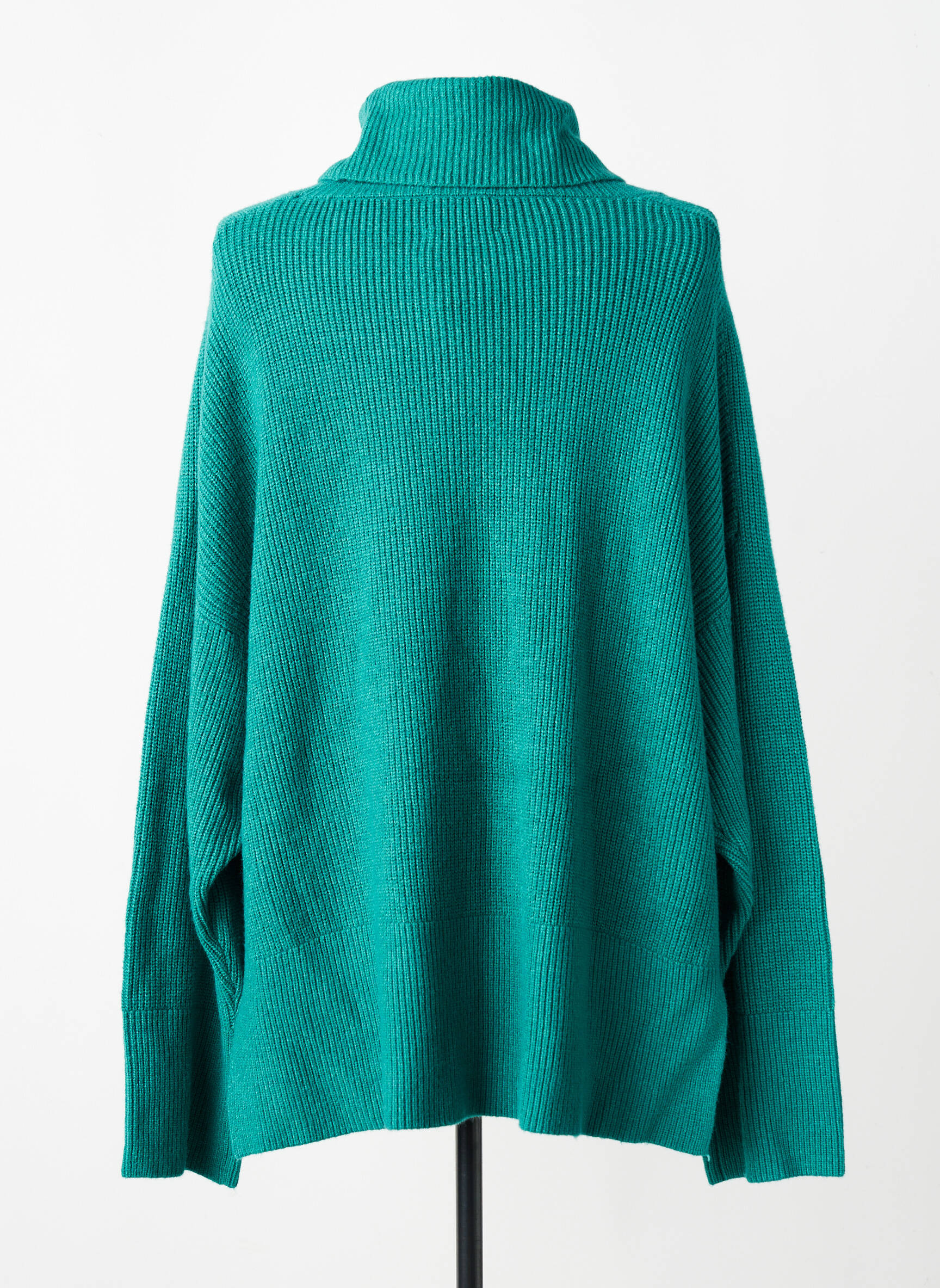 Pulover cu guler înalt verde TOM TAILOR femeie
