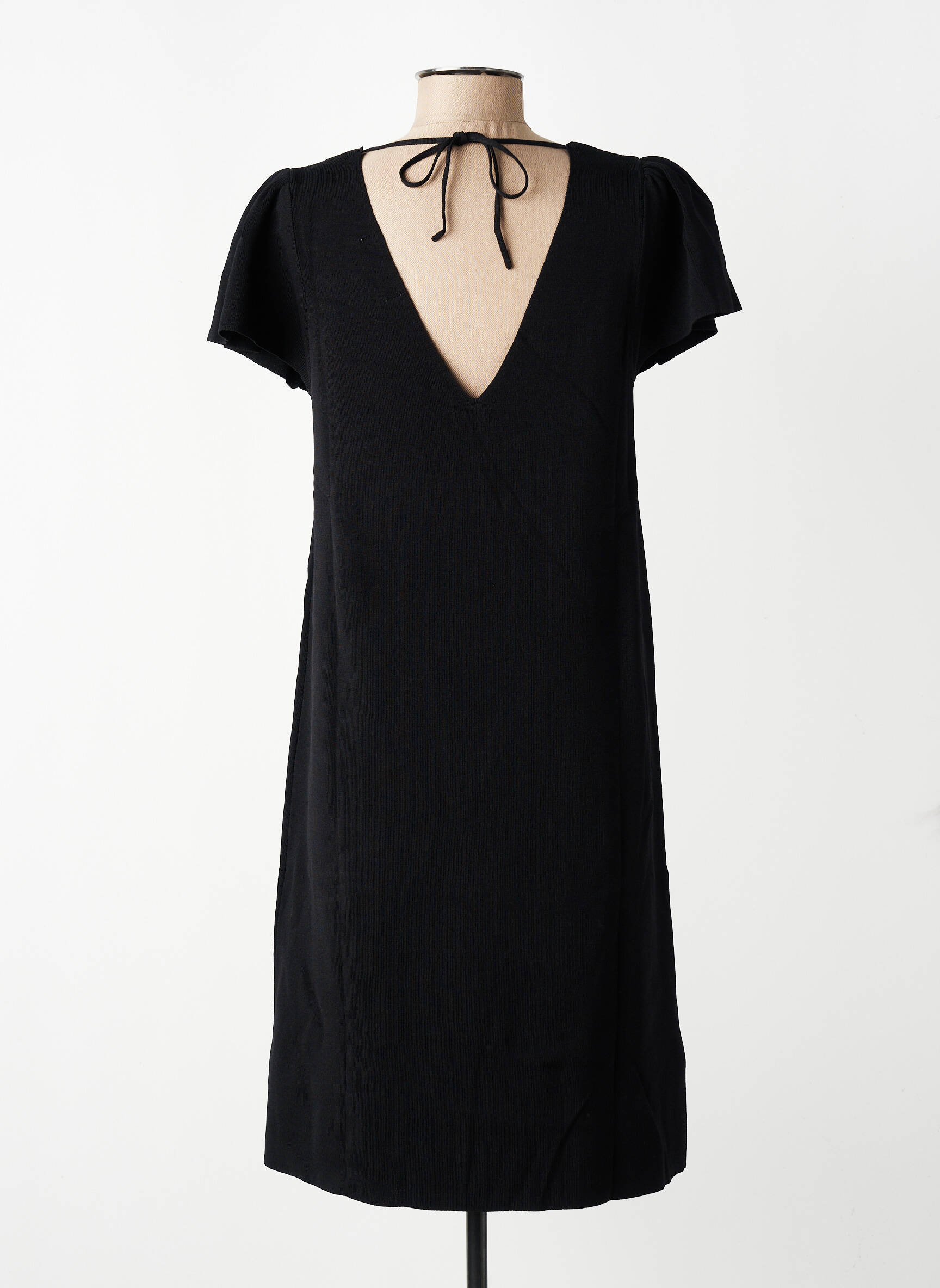 Rochie scurtă negru MANGO femeie