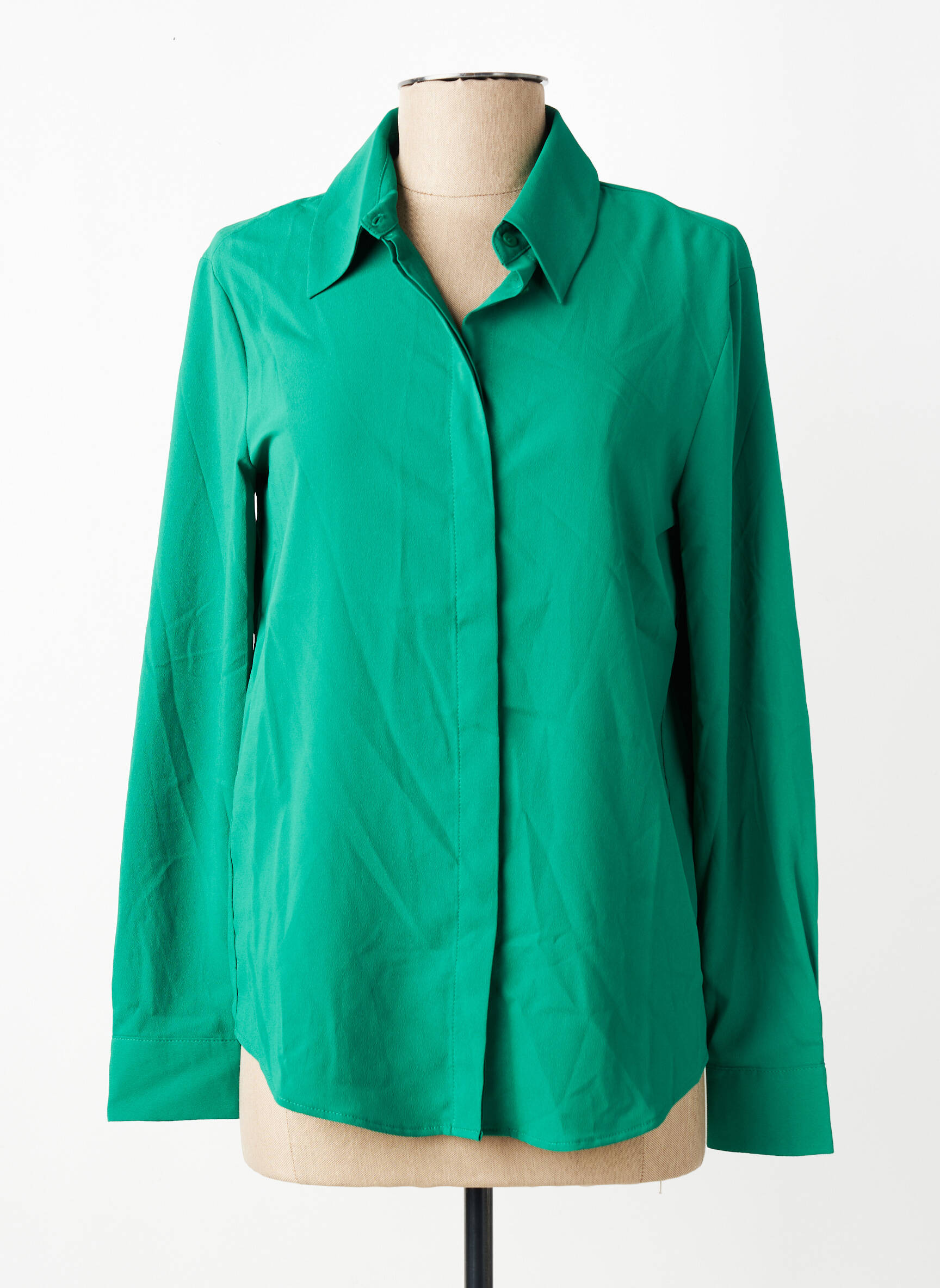 Cămașă verde MANGO femeie